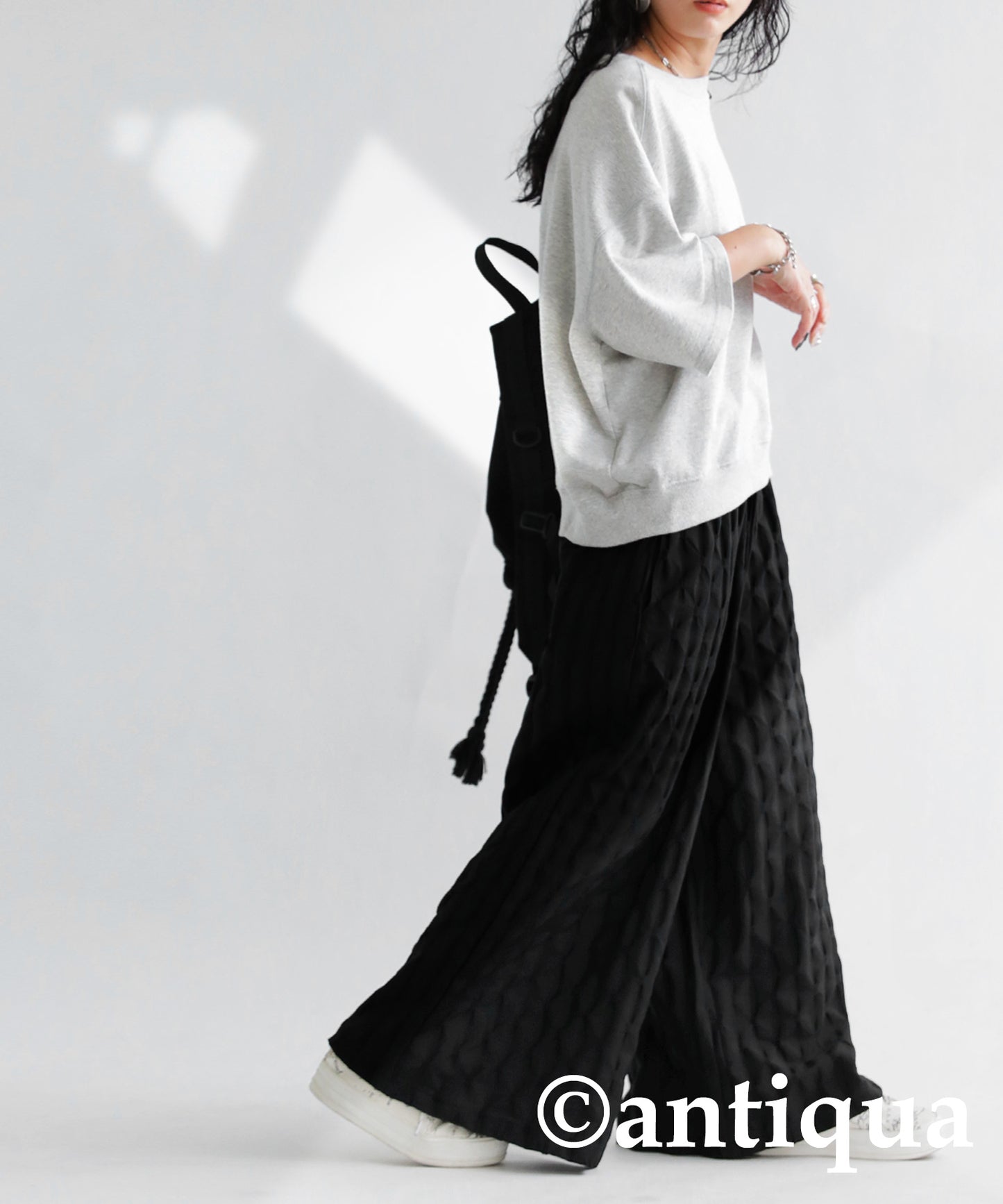 Ladies long wide pants