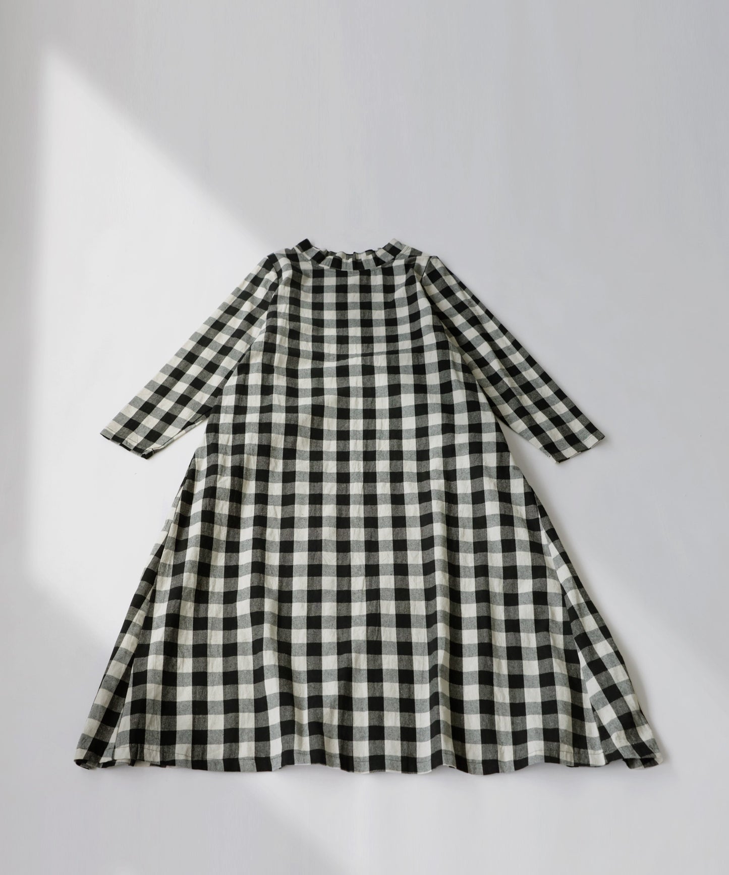 Black Checked Dress Ladies