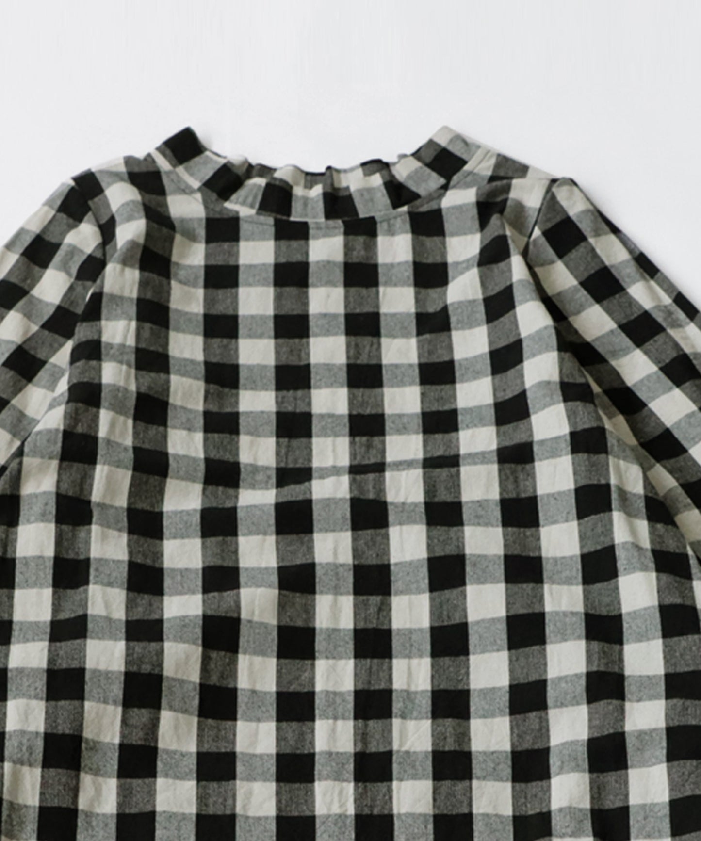 Black Checked Dress Ladies