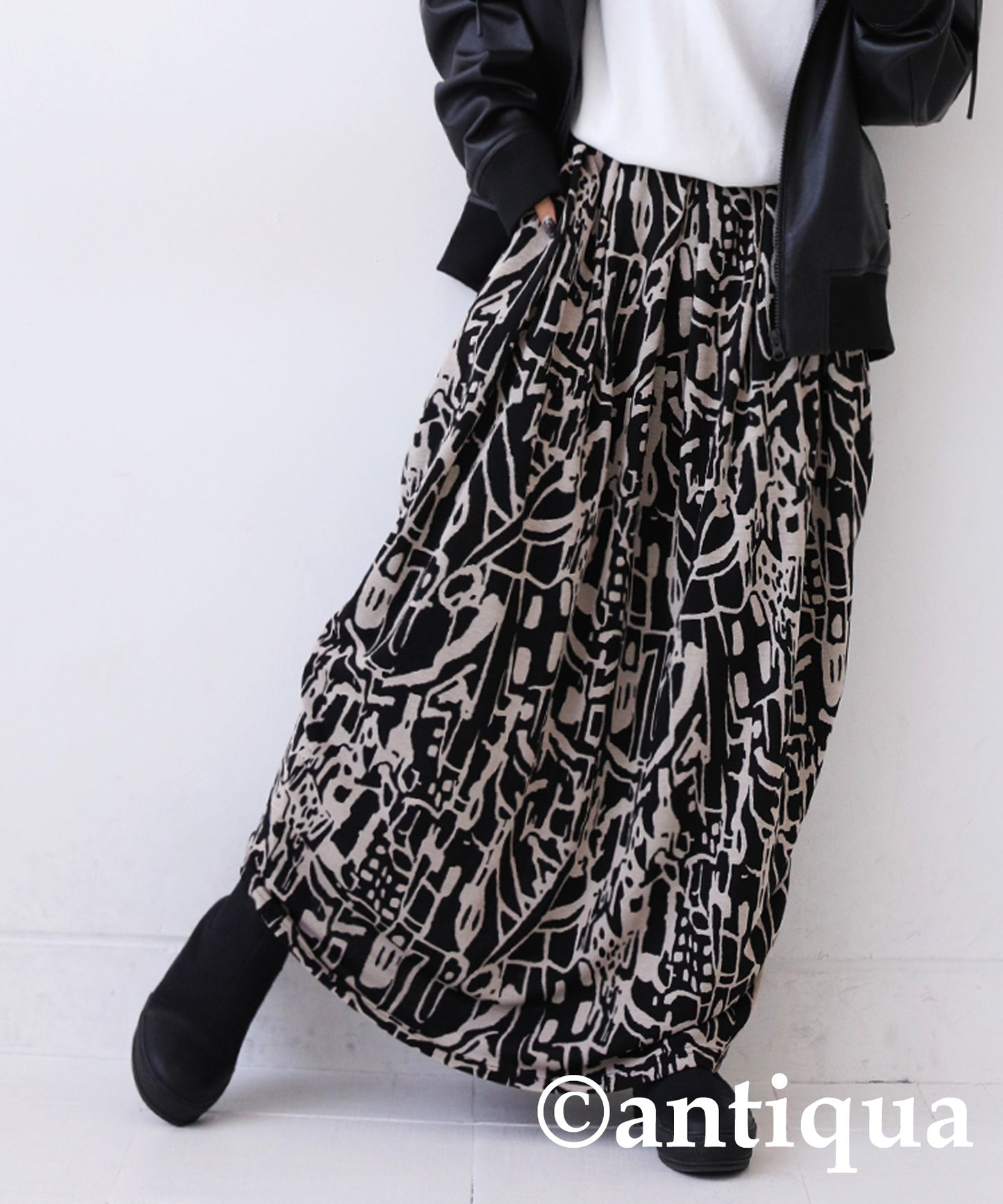 Oriental Pattern Skirt Ladies