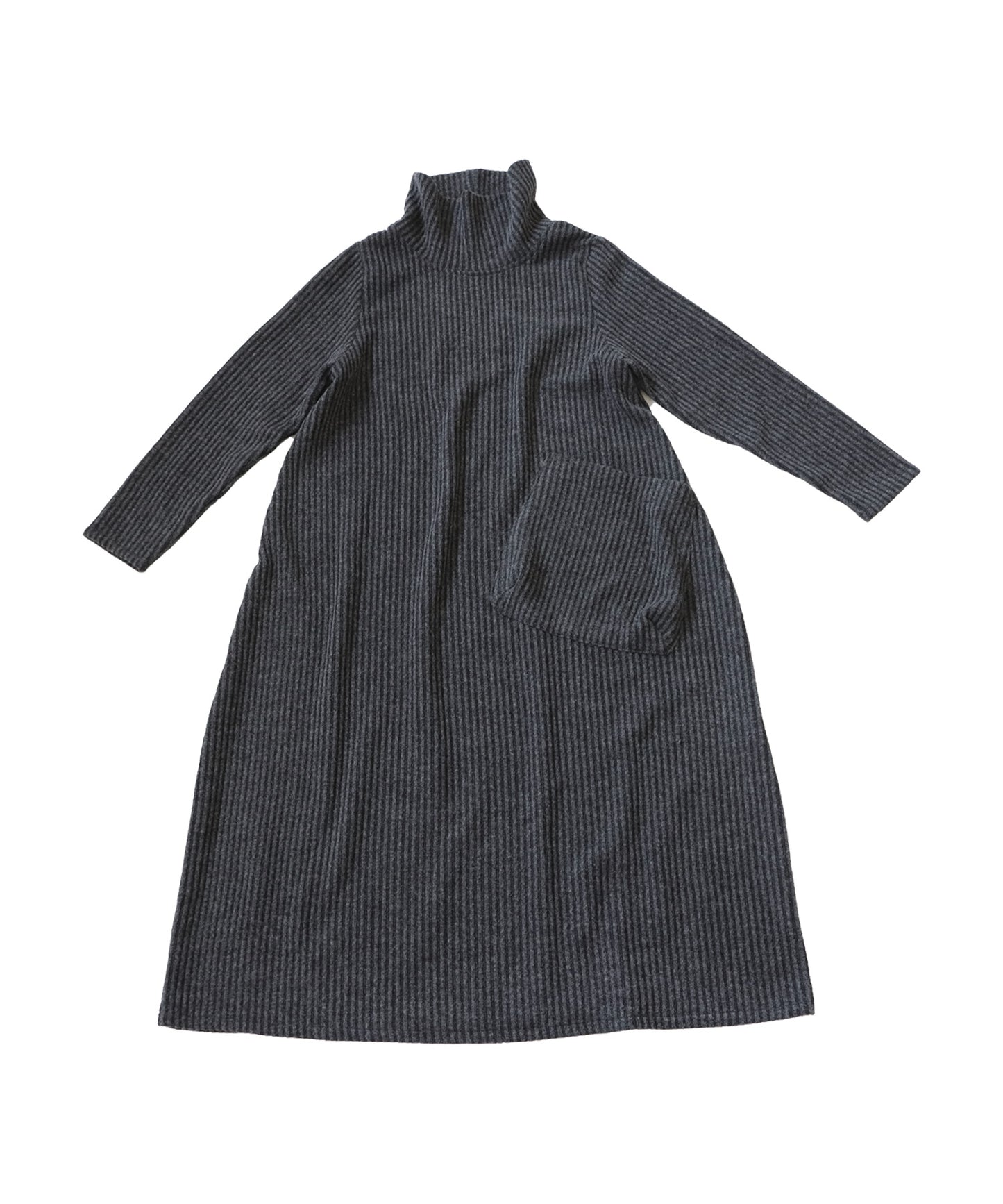 Turtleneck knit dress Ladies