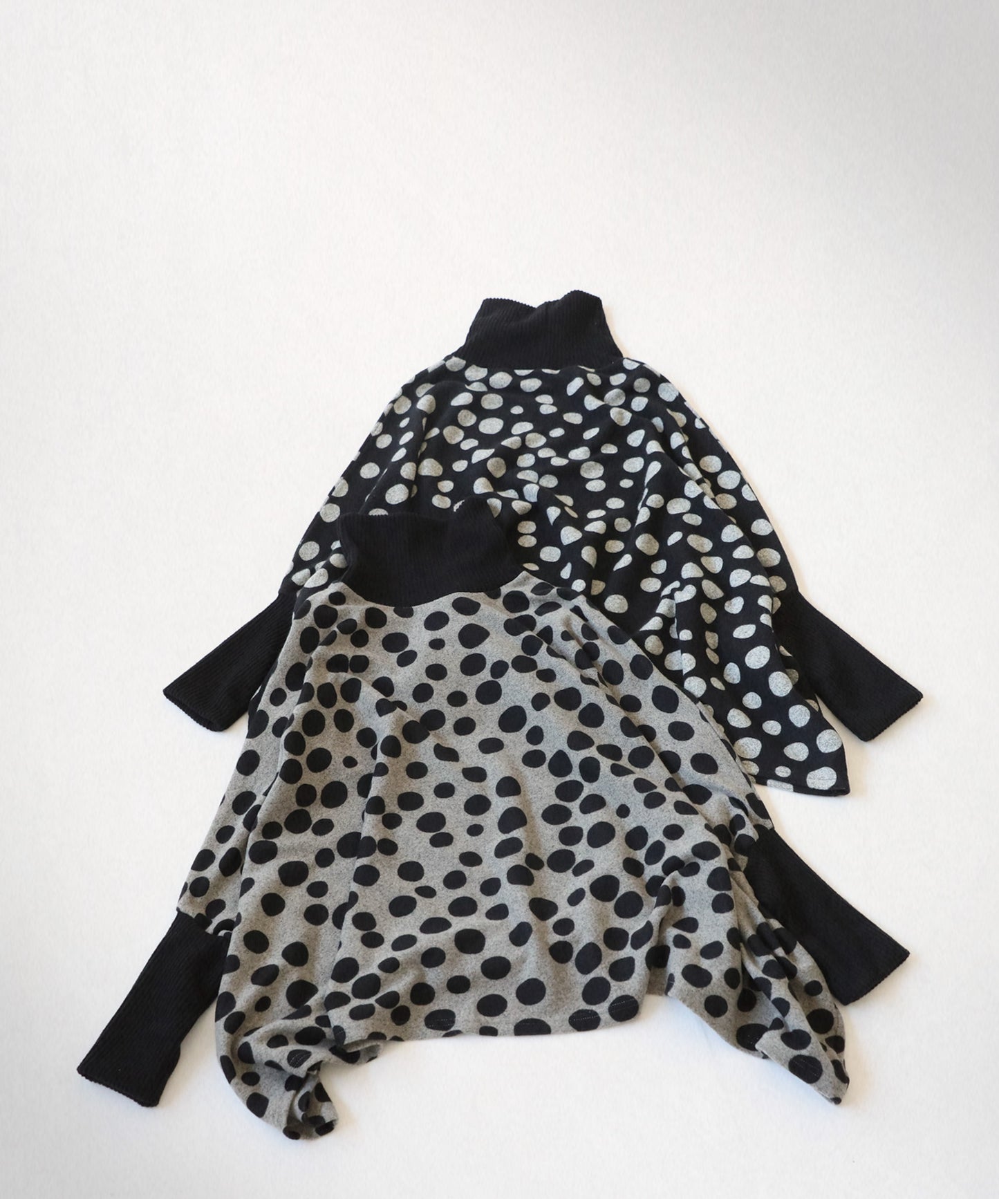 Polka Dots Dolman Knit Ladies