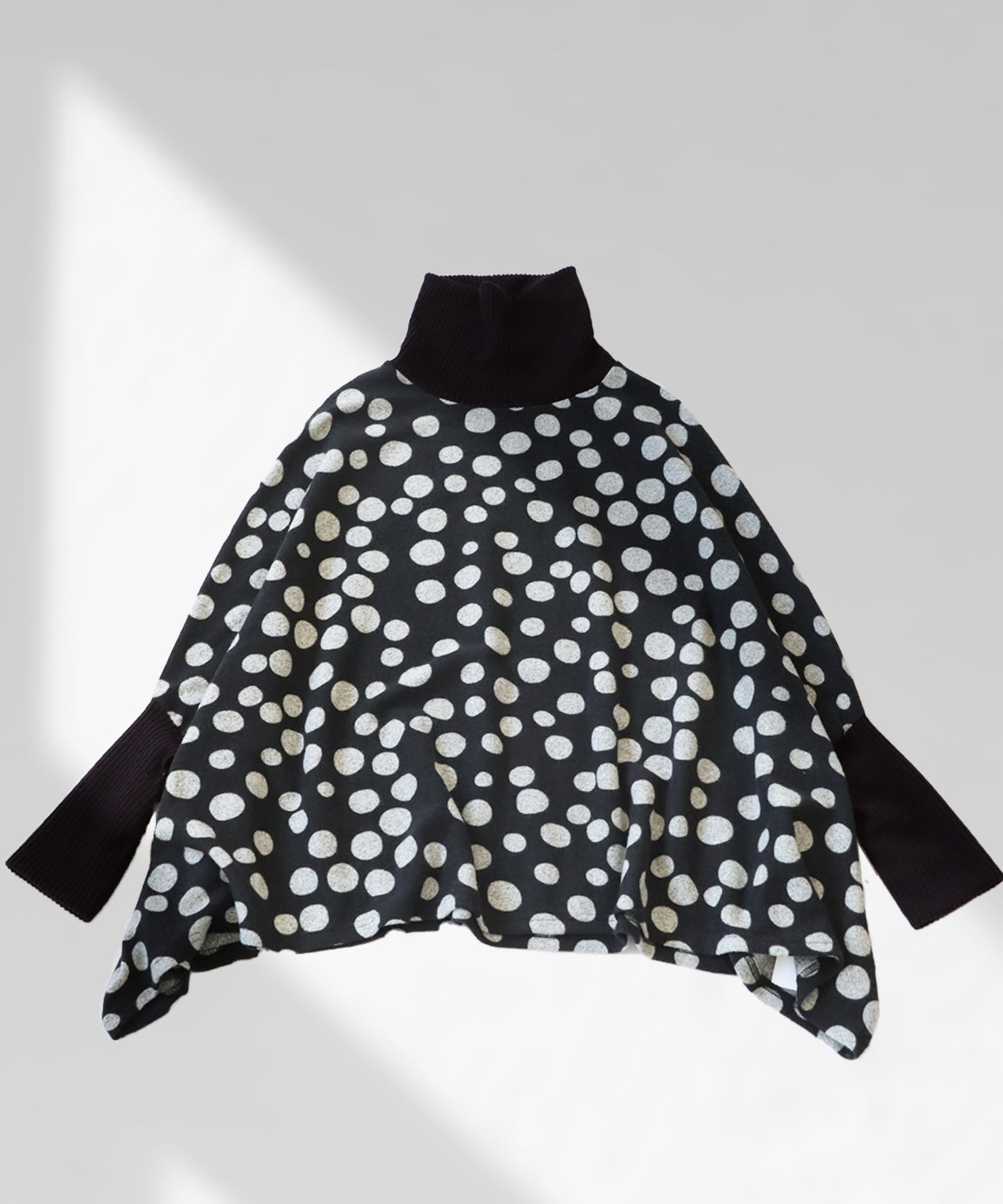 Polka Dots Dolman Knit Ladies