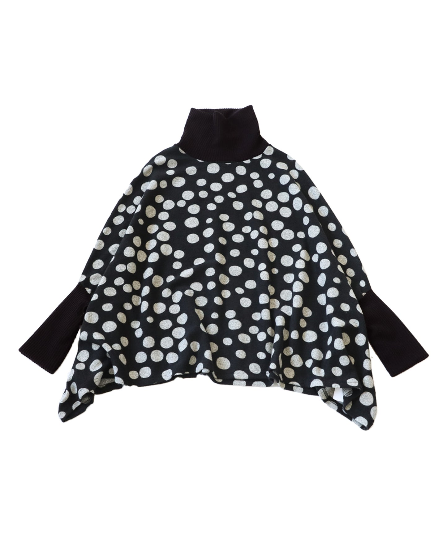 Polka Dots Dolman Knit Ladies