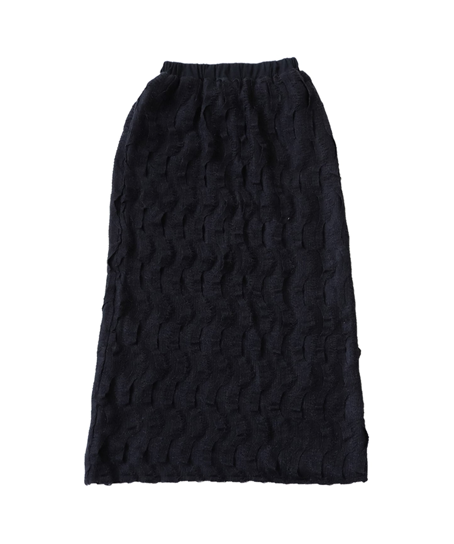 Wave pattern Long skirt Ladies