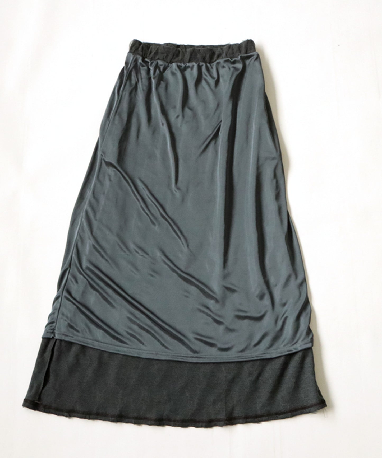 Tulle knit skirt Ladies