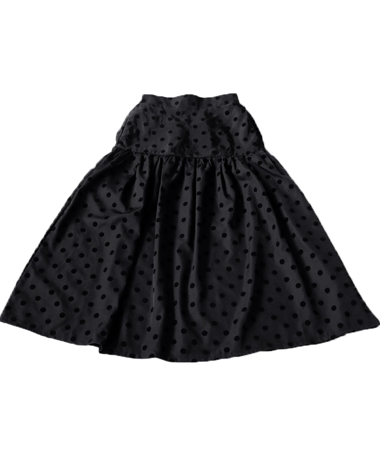 Polka Dot Gather Skirt Ladies