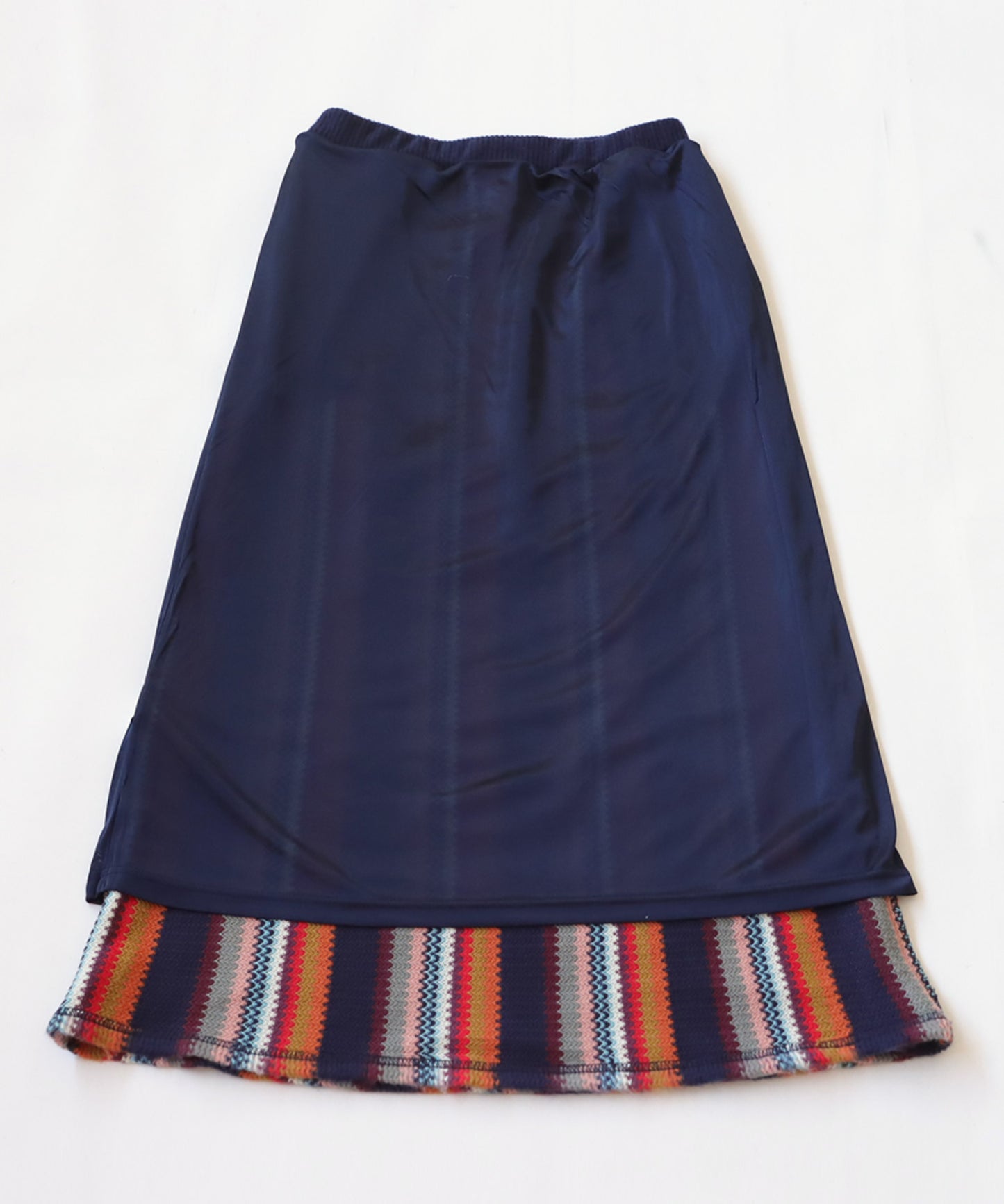 Striped Knit Skirt Ladies