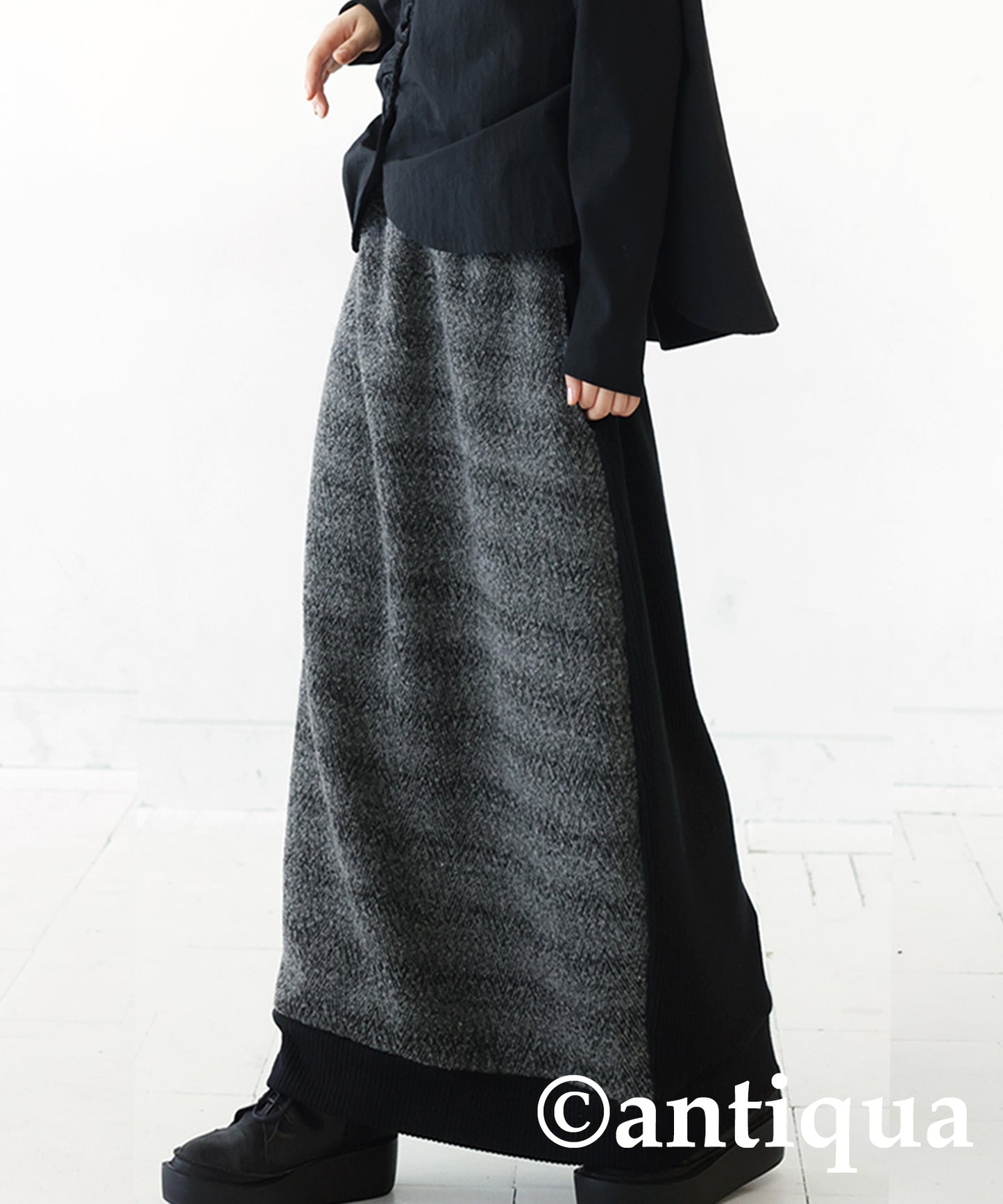 Cocoon Jacquard Skirt Ladies