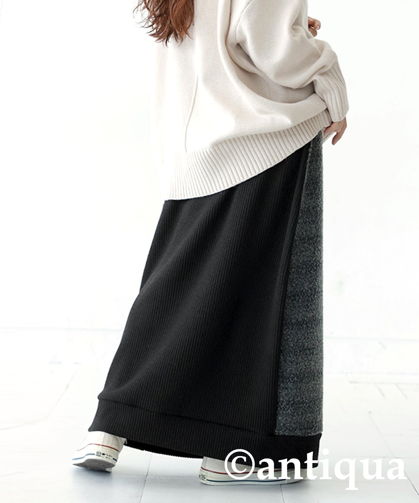 Cocoon Jacquard Skirt Ladies