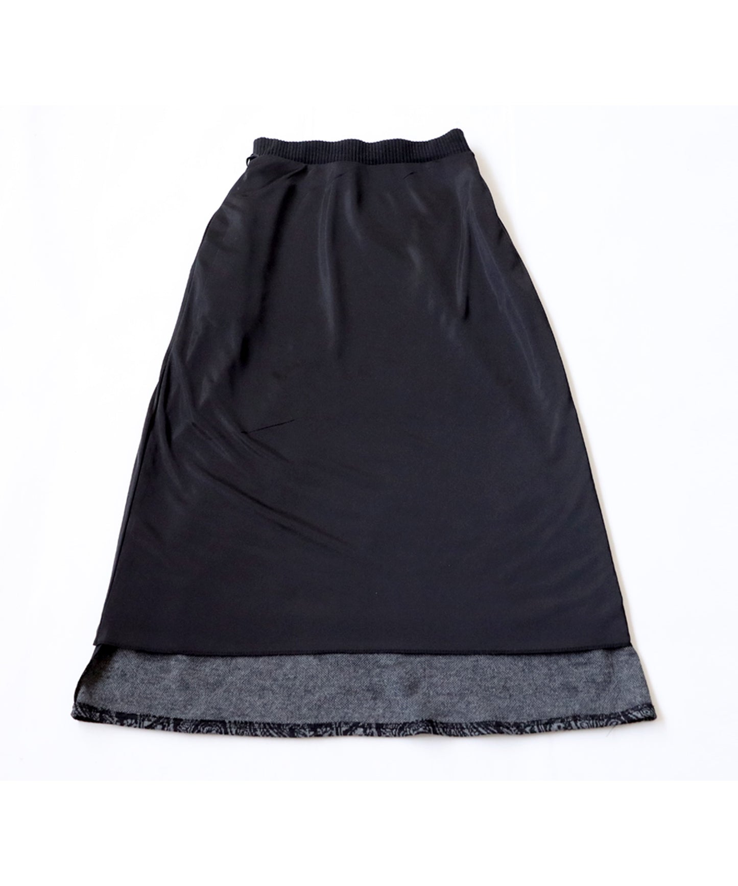 Paisley Pattern Knit Skirt Ladies