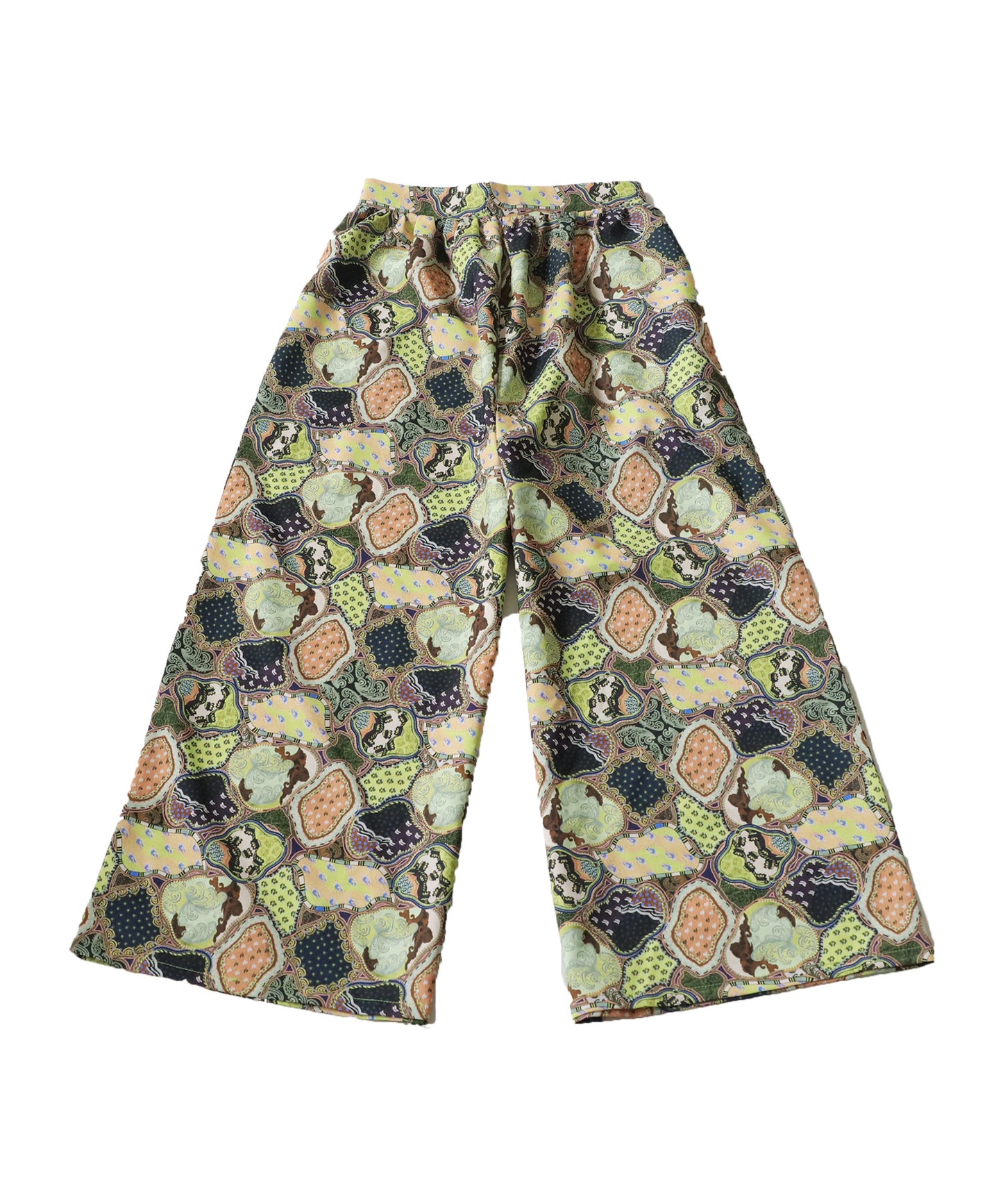 Retro Pattern Pants Ladies