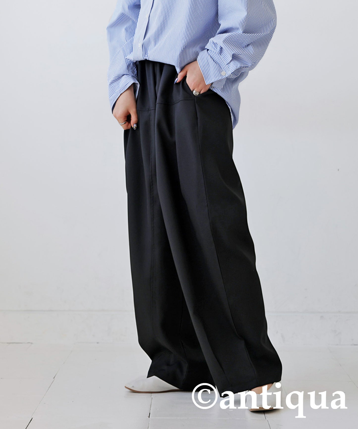 Tuck Tapered Pants Ladies