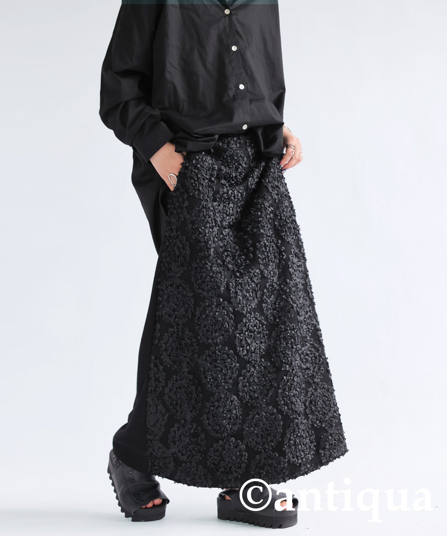 3D Pattern Skirt Ladies