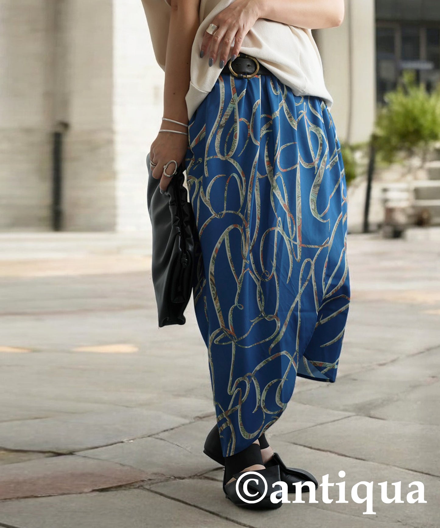 Wrap Design Skirt Ladies