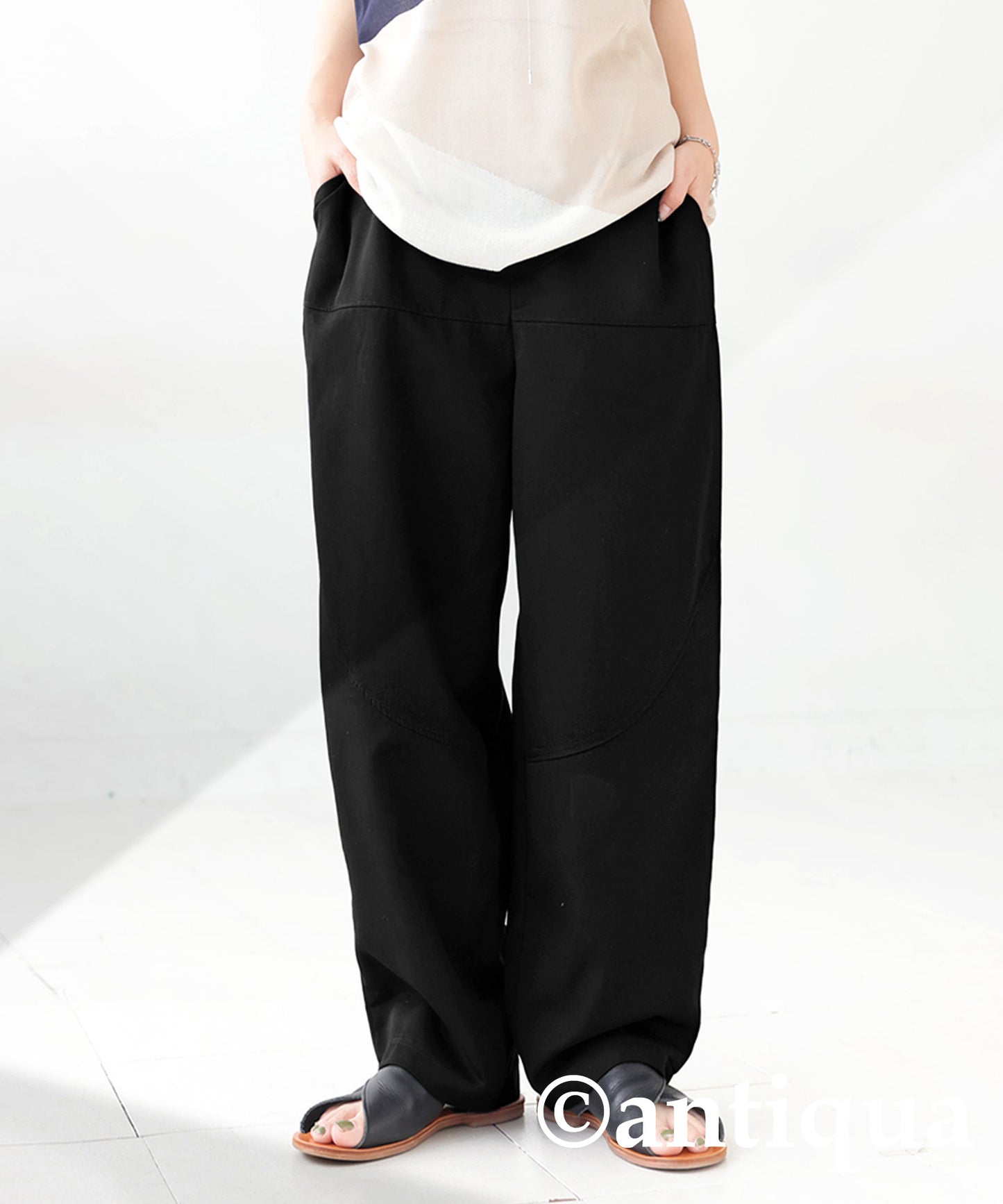 Seam Line Pants Ladies