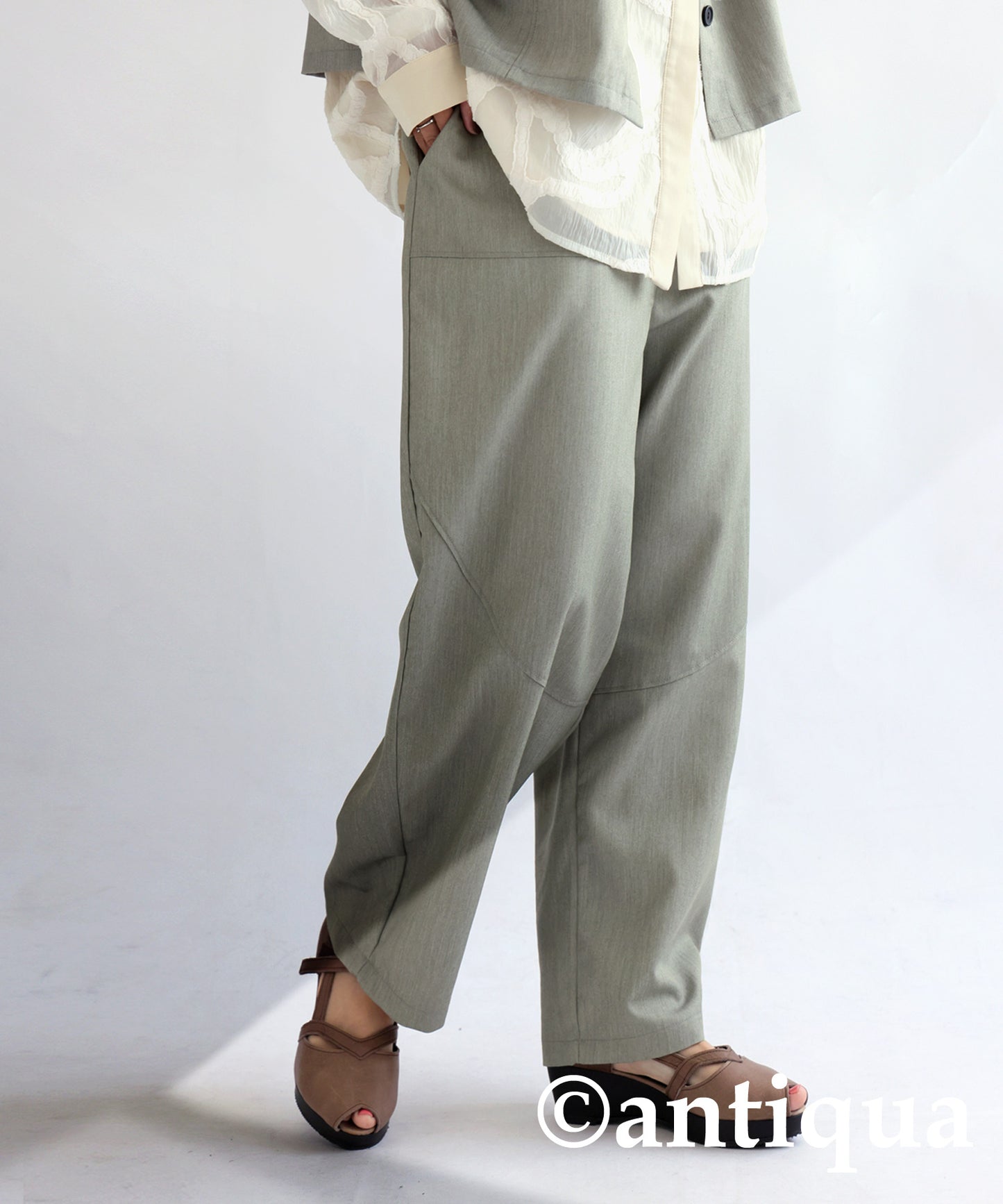 Seam Line Pants Ladies