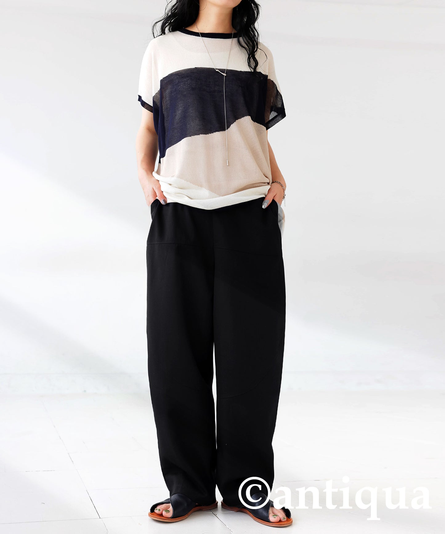 Seam Line Pants Ladies