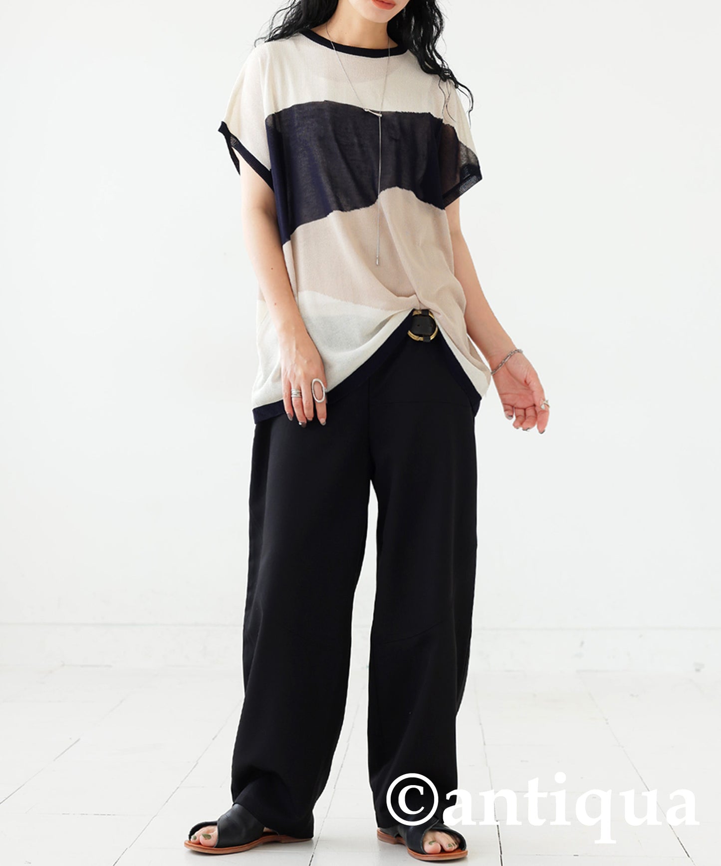 Seam Line Pants Ladies