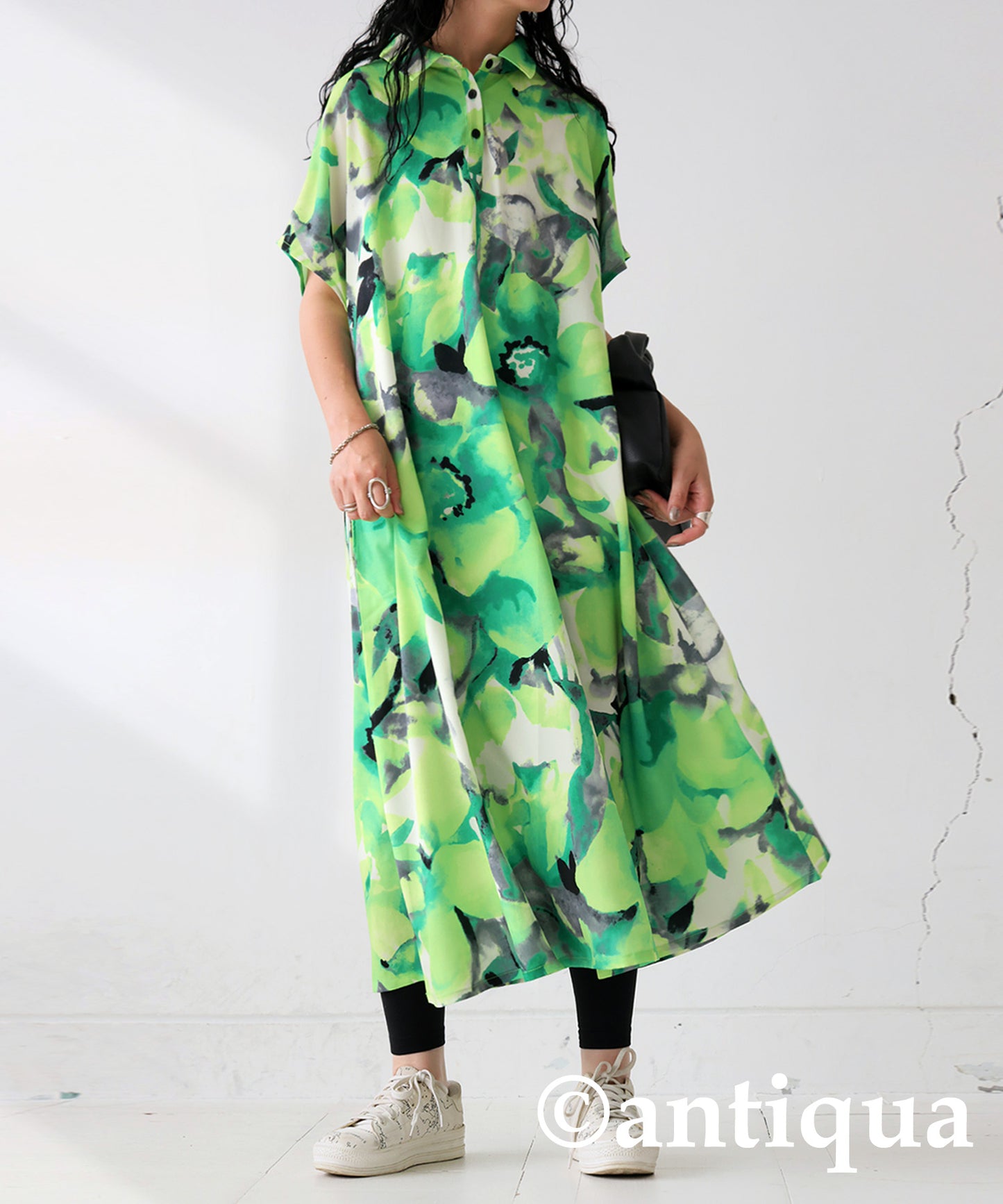 Floral pattern Dress Ladies