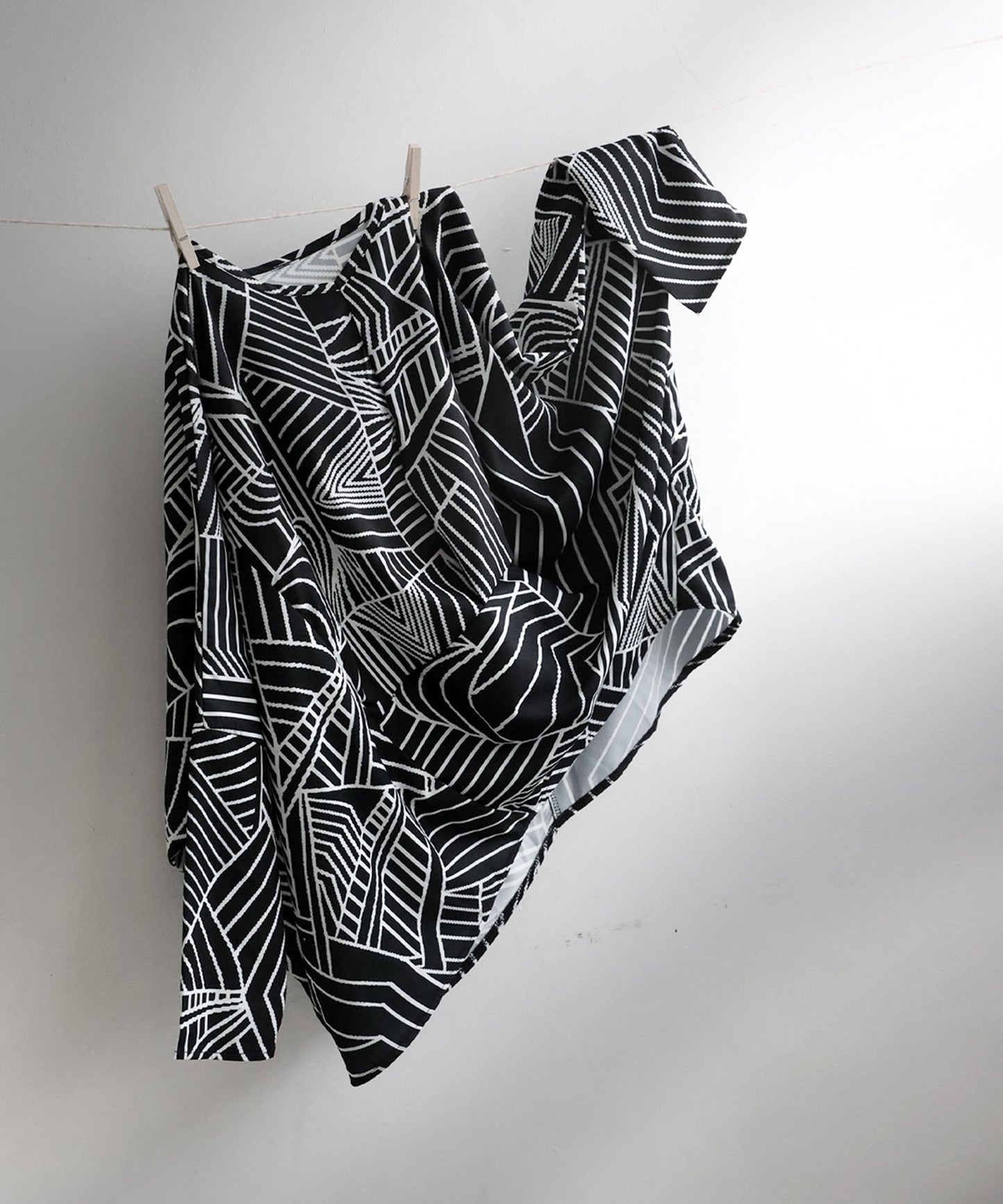 Geometric Pattern Dolman Tops Ladies