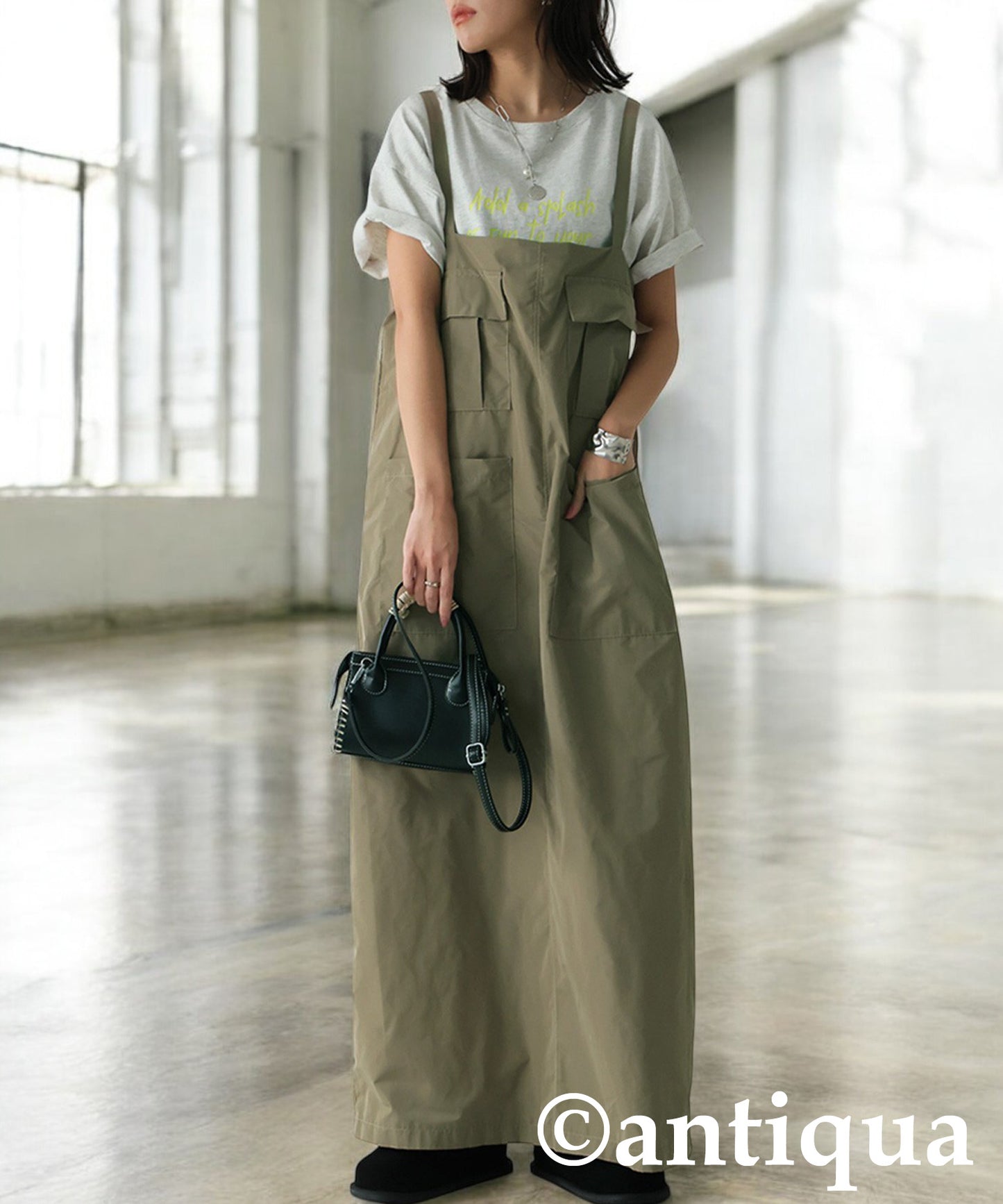 Ladies Pocket Cami Dresses