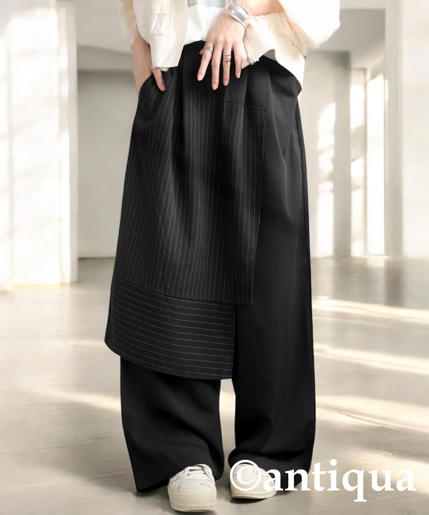 Ladies Layered Wrap Pants