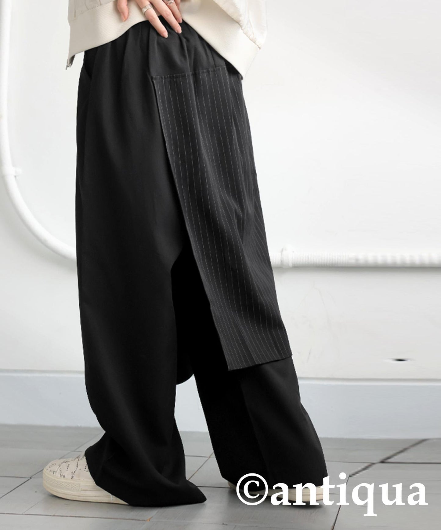 Ladies Layered Wrap Pants
