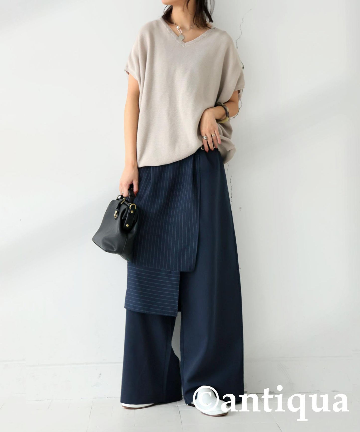 Ladies Layered Wrap Pants