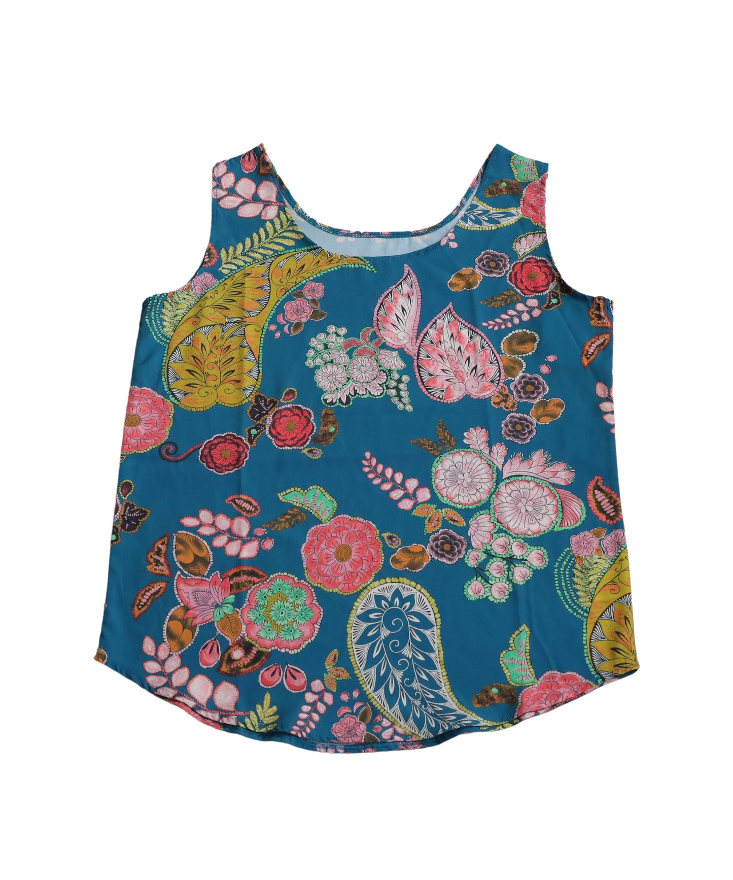 Botanical Pattern Tank Top Ladies