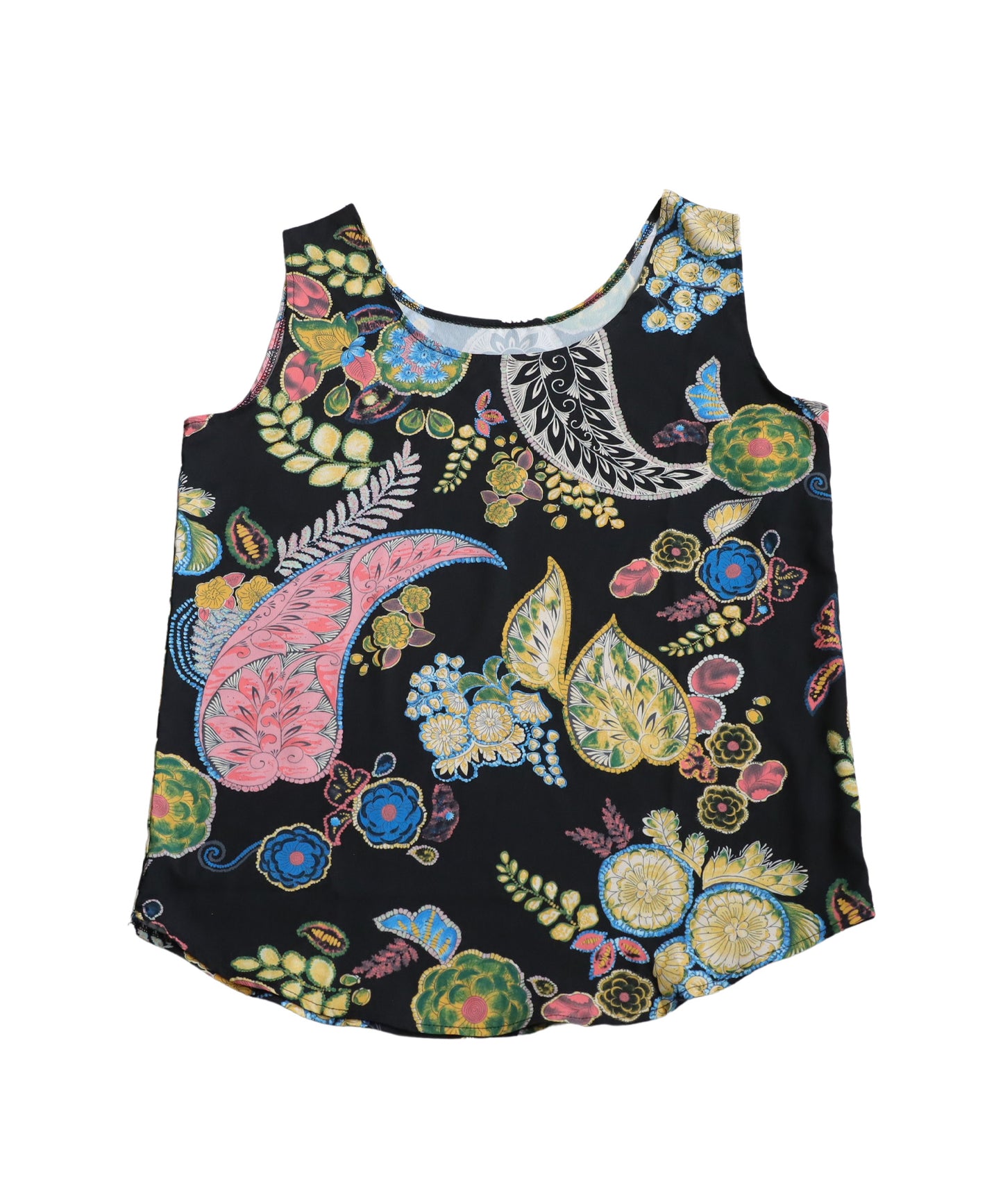 Botanical Pattern Tank Top Ladies