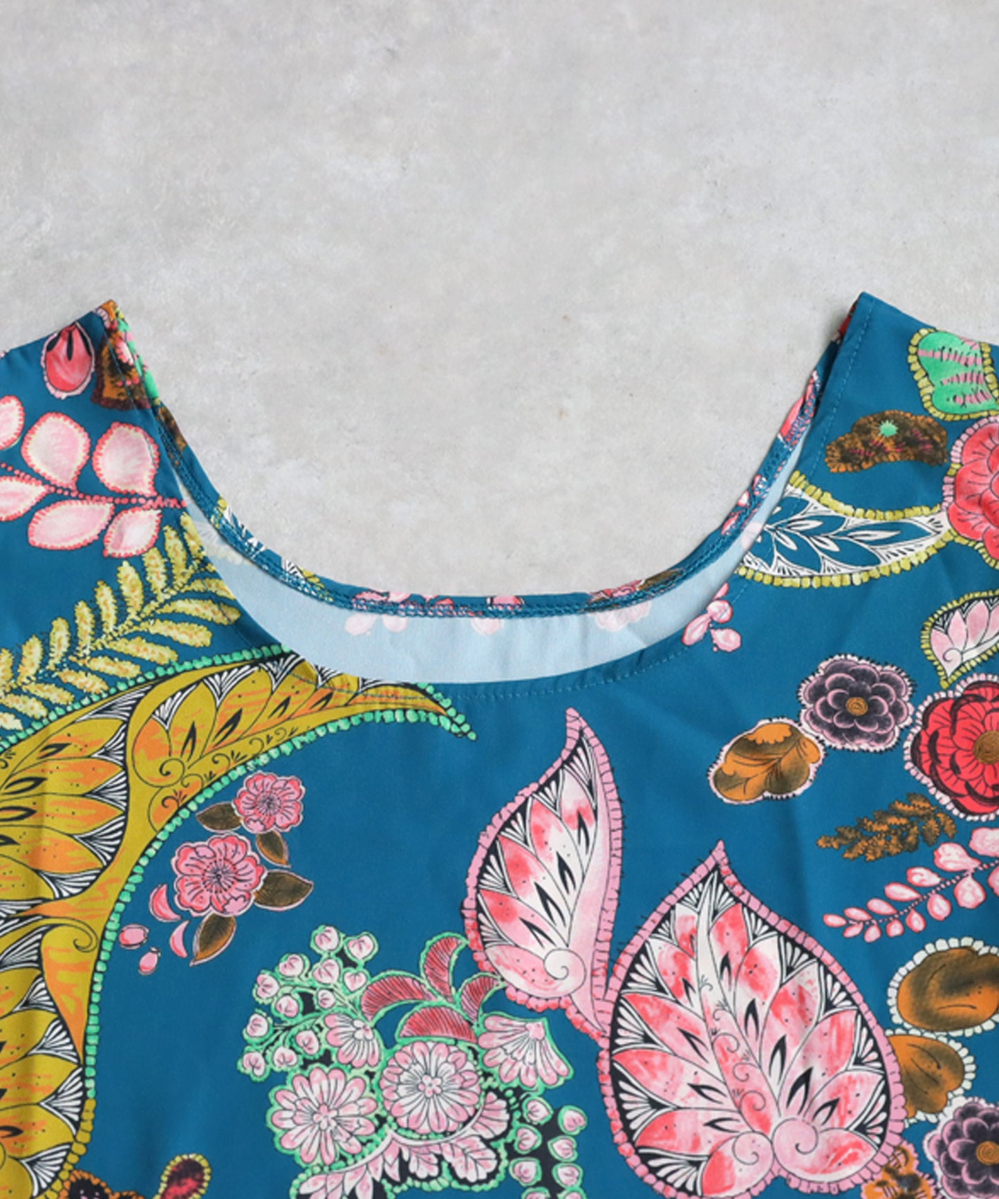 Botanical Pattern Tank Top Ladies