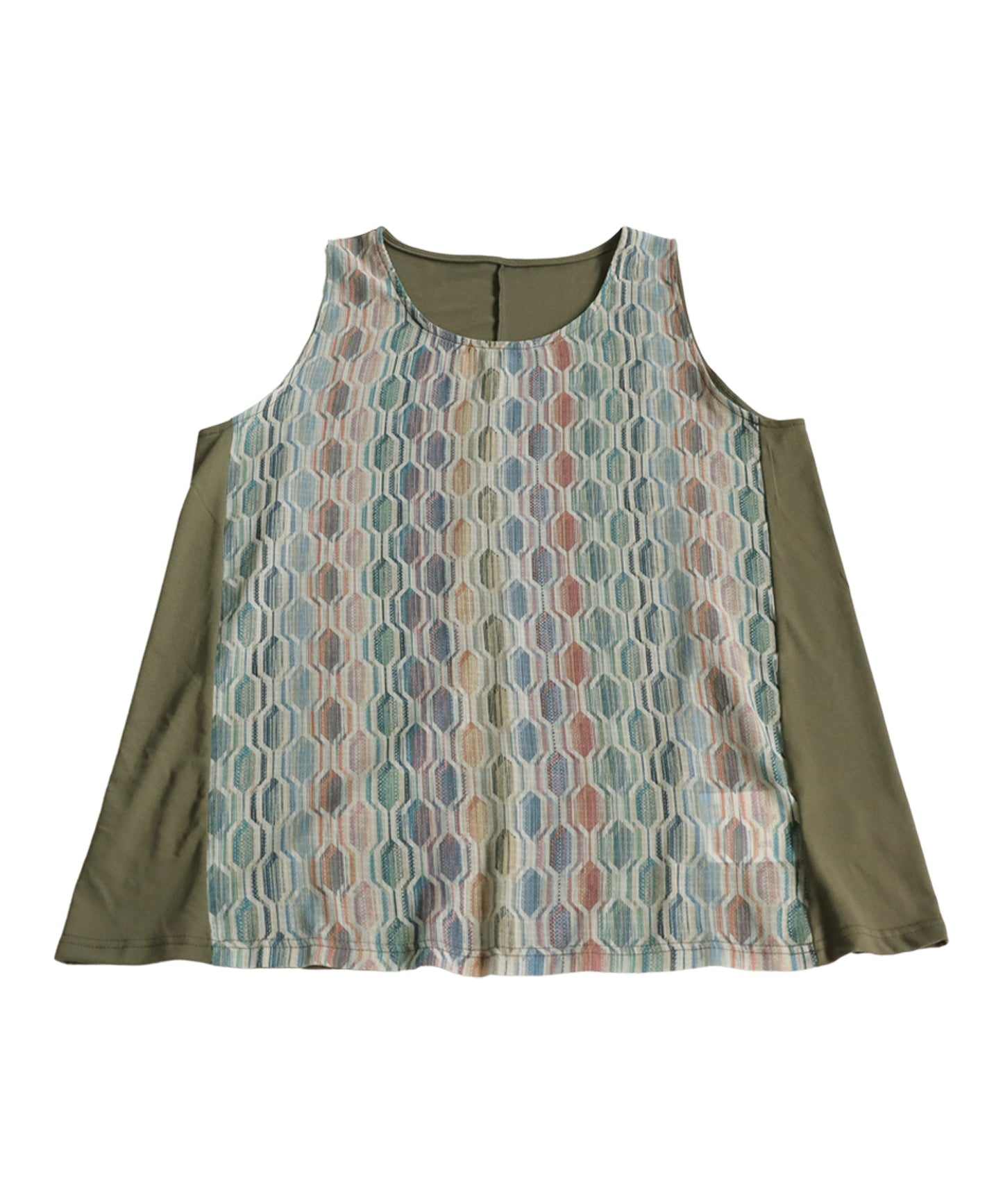 Pattern Switching Tank top Ladies