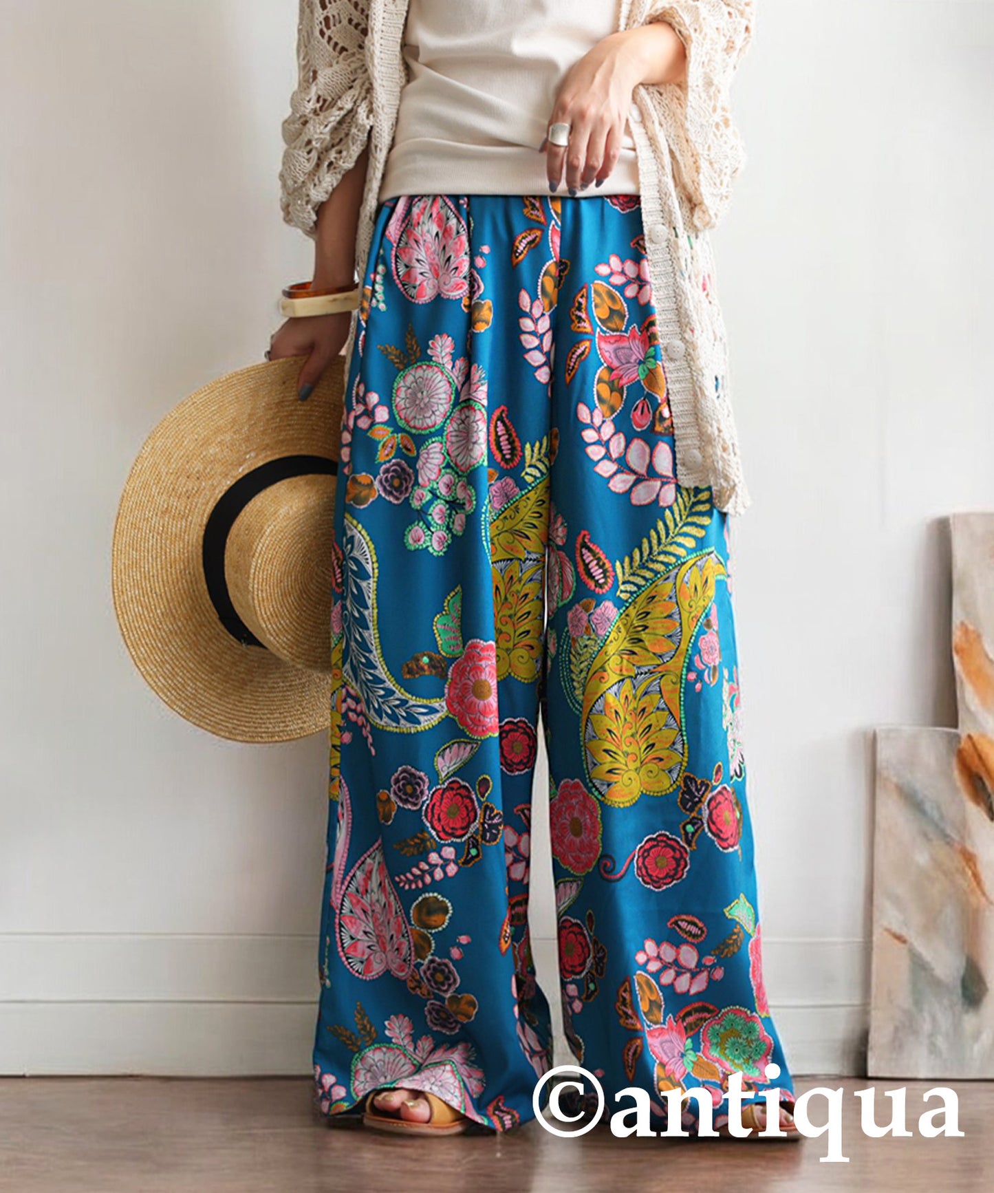 Art Design Wide Pants Ladies