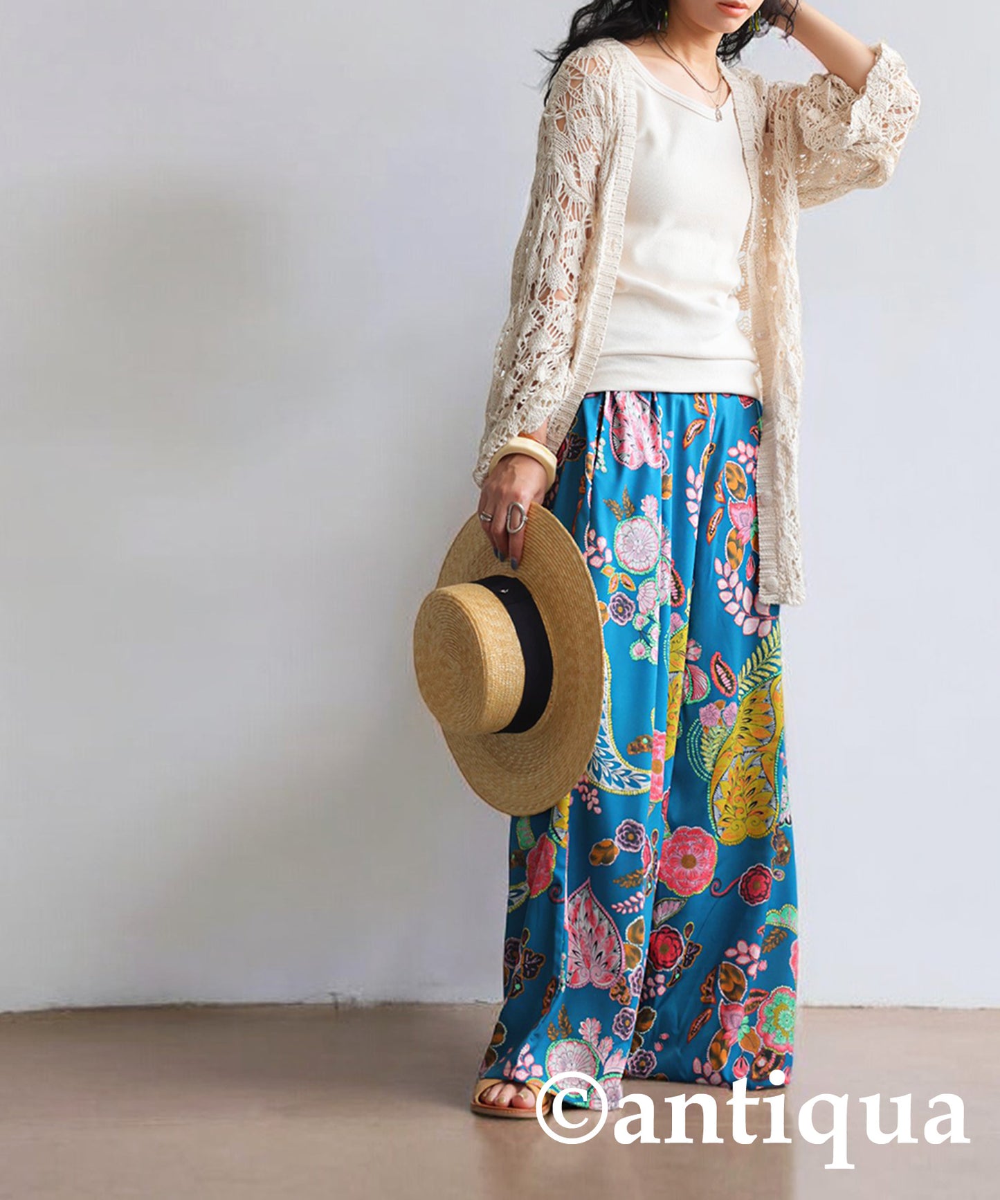 Art Design Wide Pants Ladies