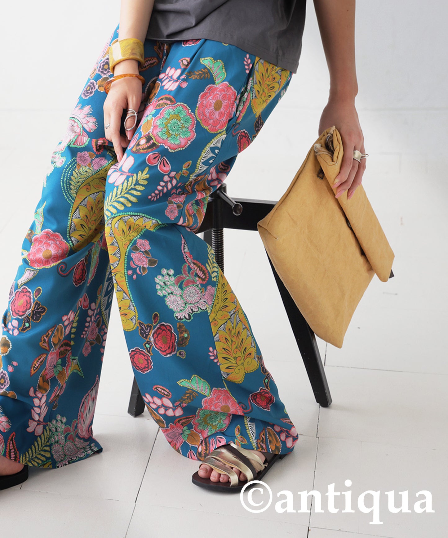 Art Design Wide Pants Ladies