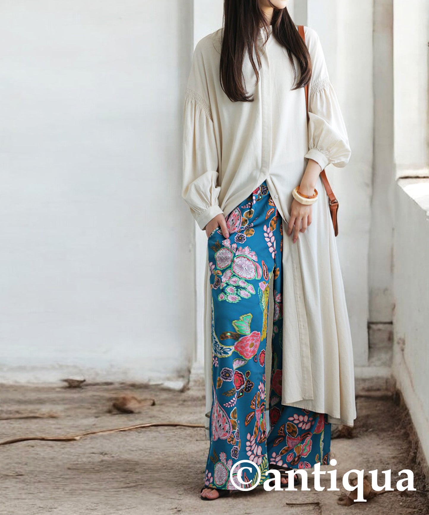 Art Design Wide Pants Ladies