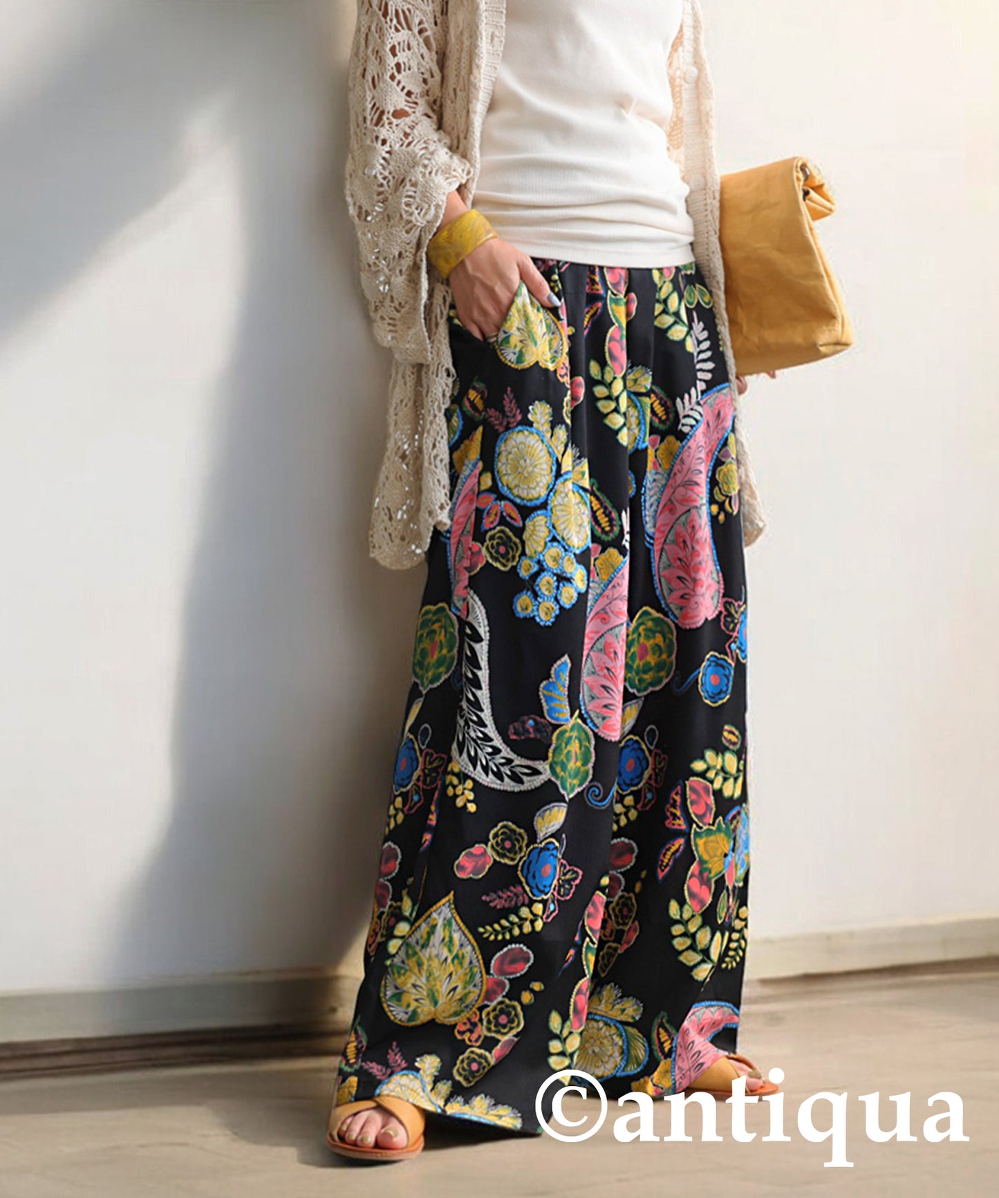 Art Design Wide Pants Ladies