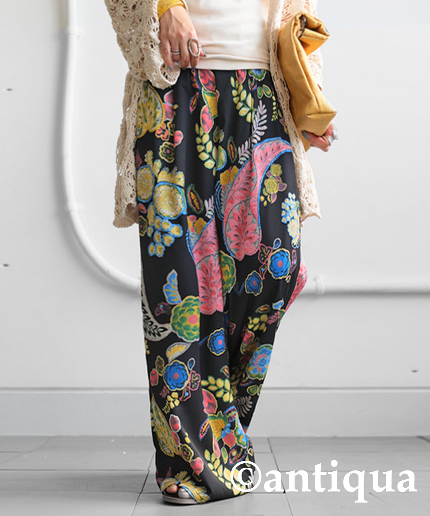 Art Design Wide Pants Ladies