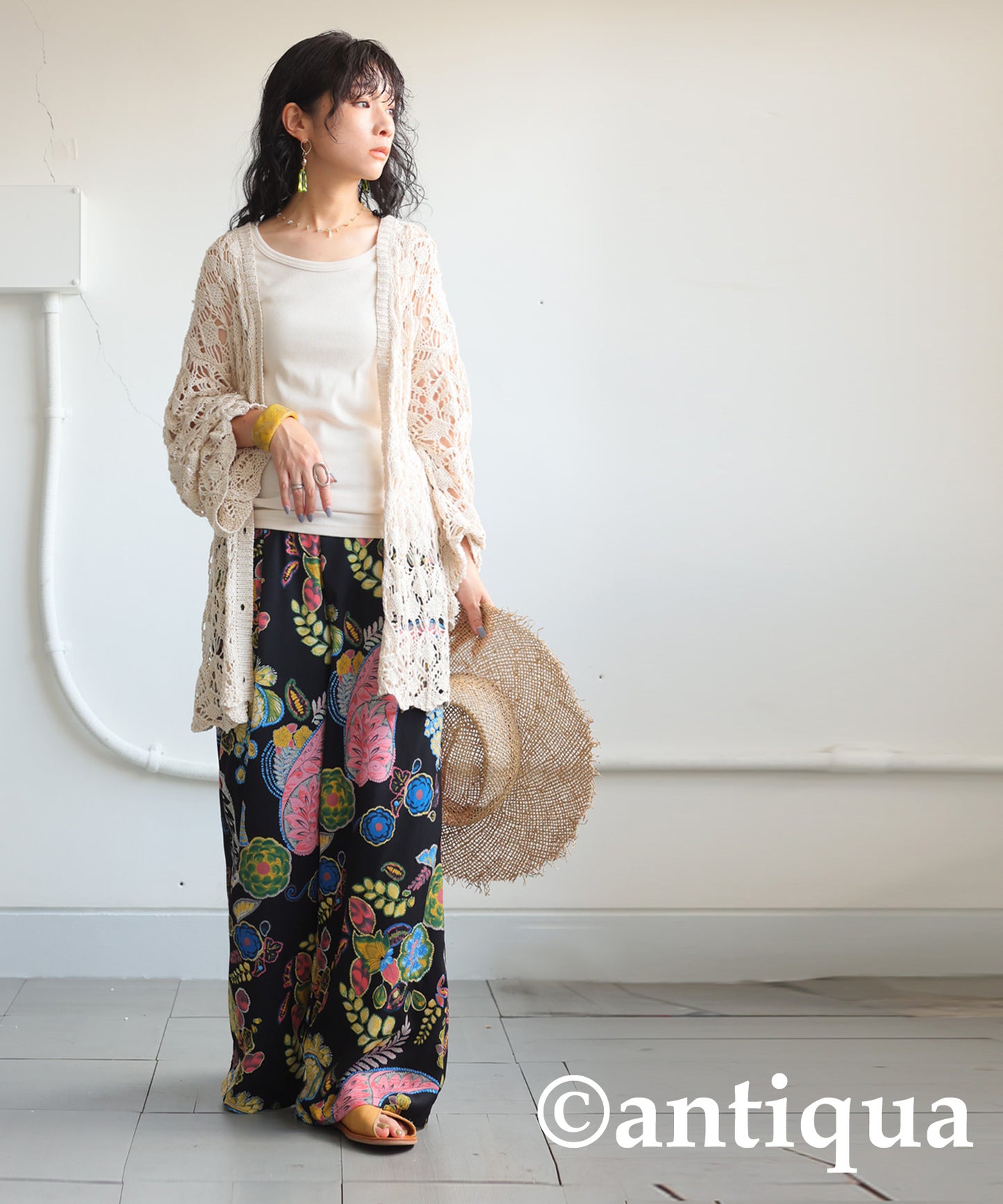 Art Design Wide Pants Ladies