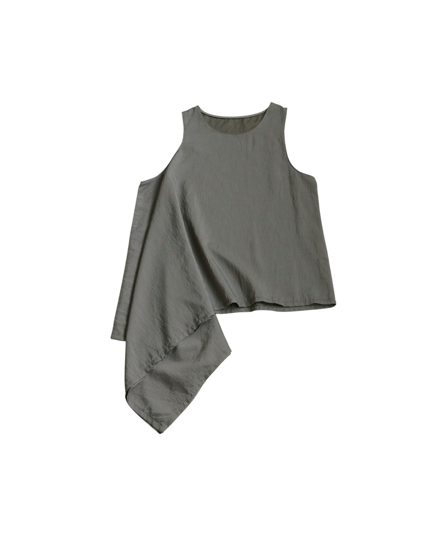 Ladies Asymmetrical Drape Tank Top