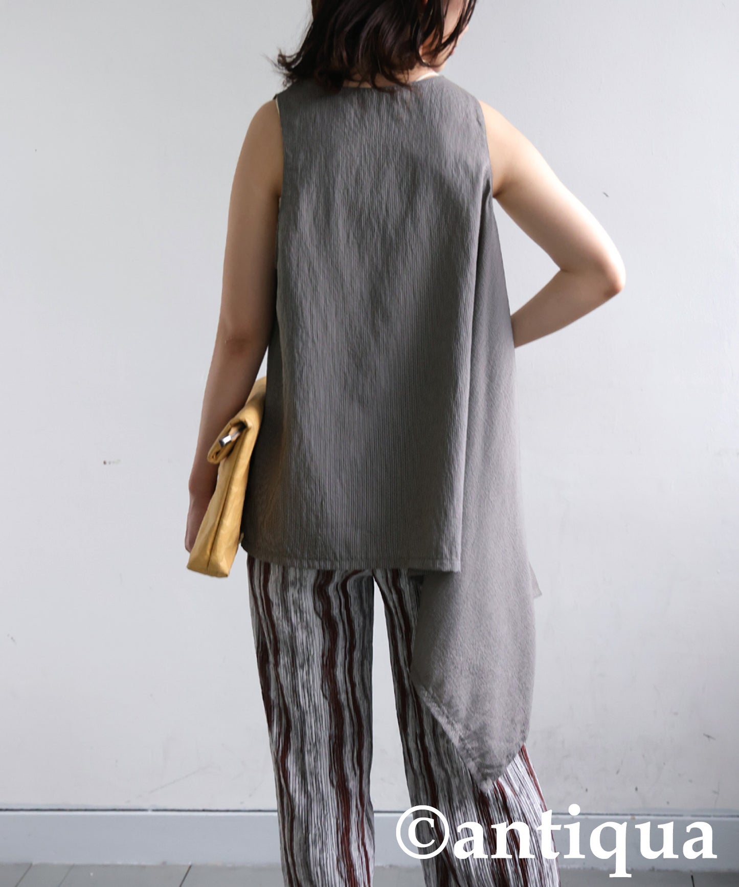 Ladies Asymmetrical Drape Tank Top