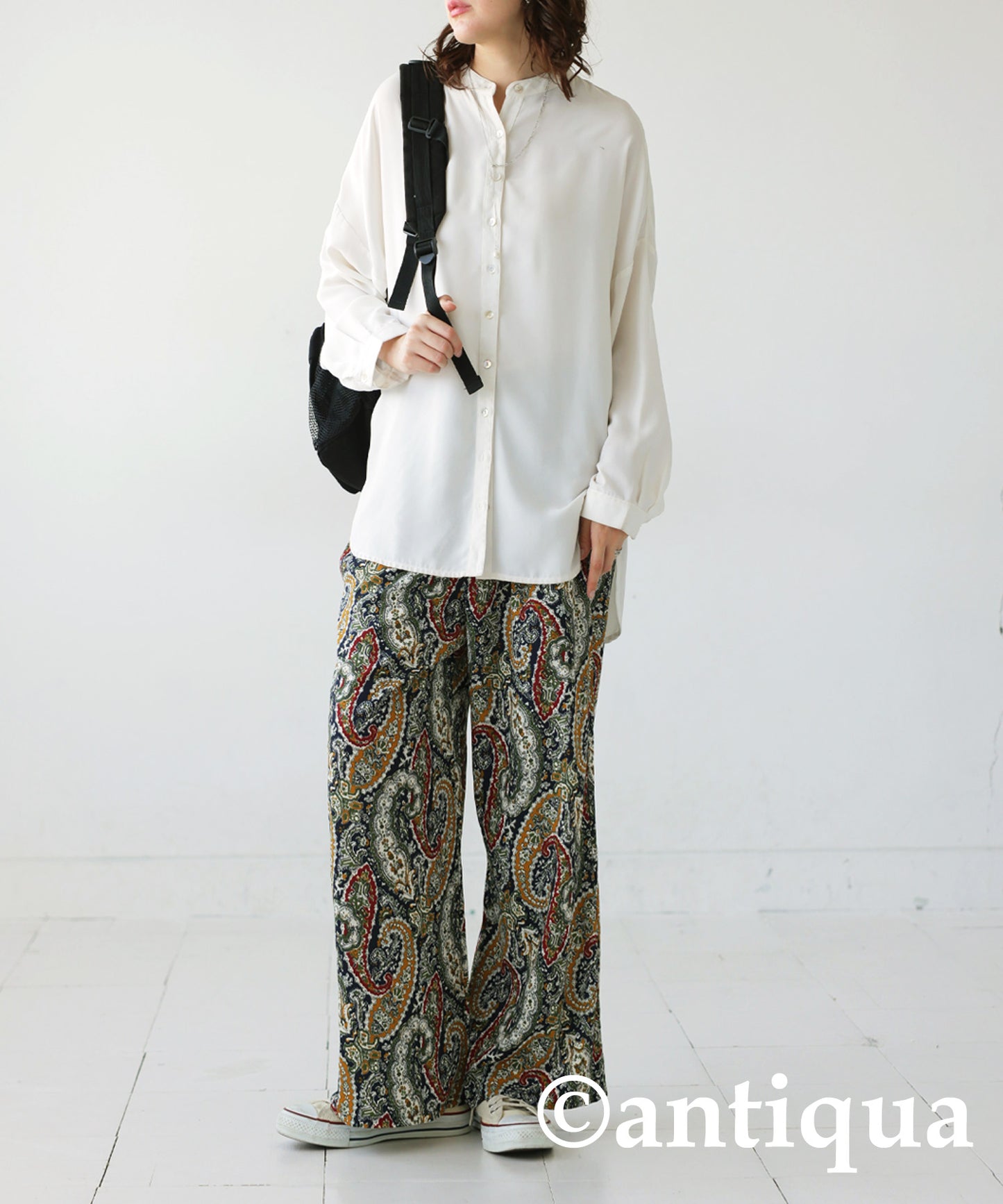 Paisley Pattern Pants Ladies