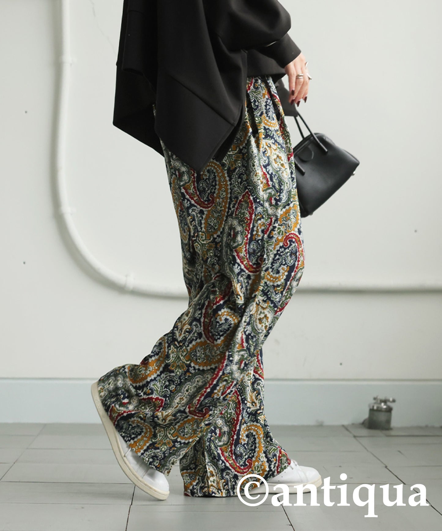 Paisley Pattern Pants Ladies