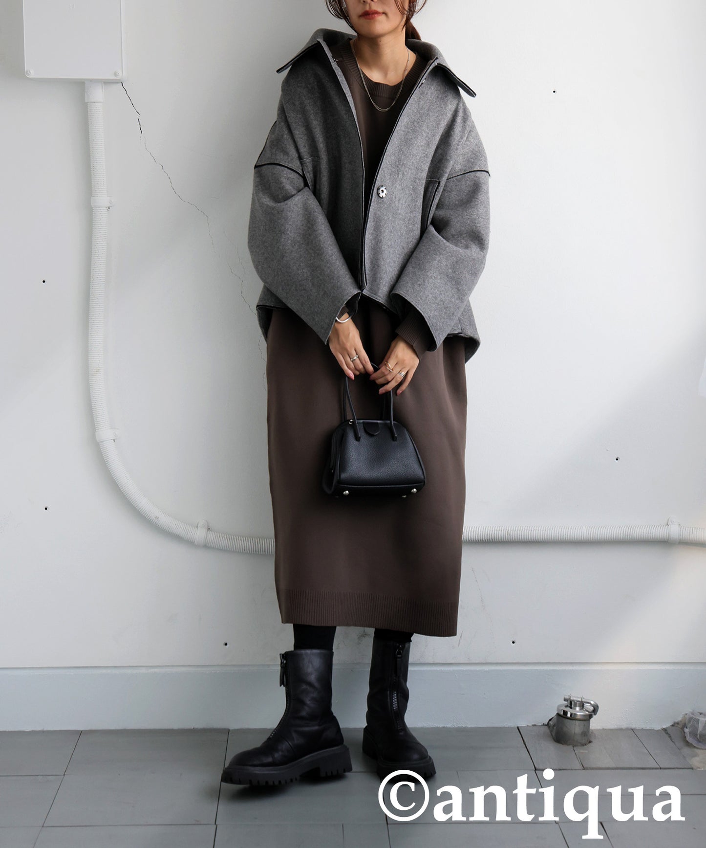 Round Collar Jacket Ladies