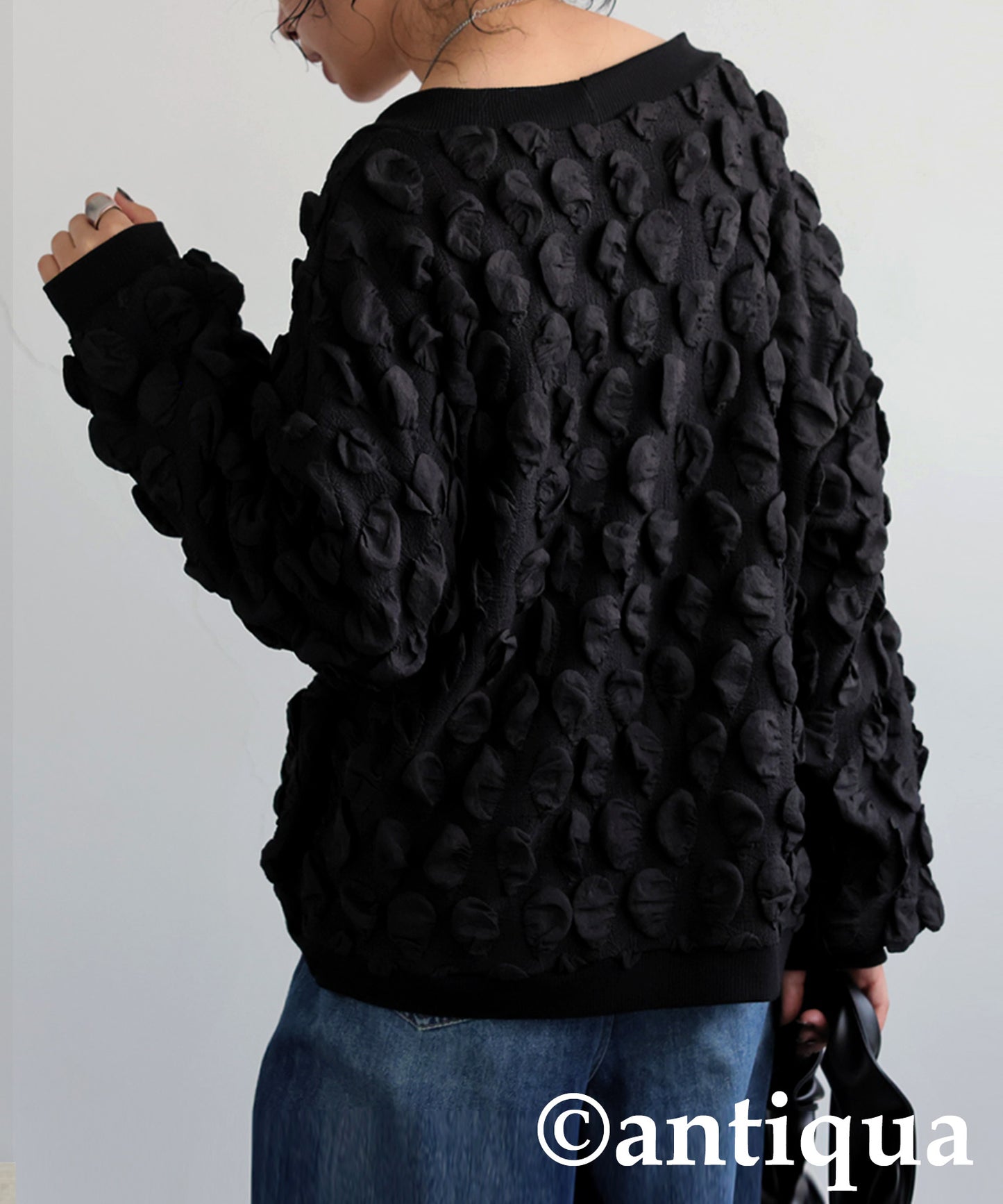 Dot Design Cardigan Ladies