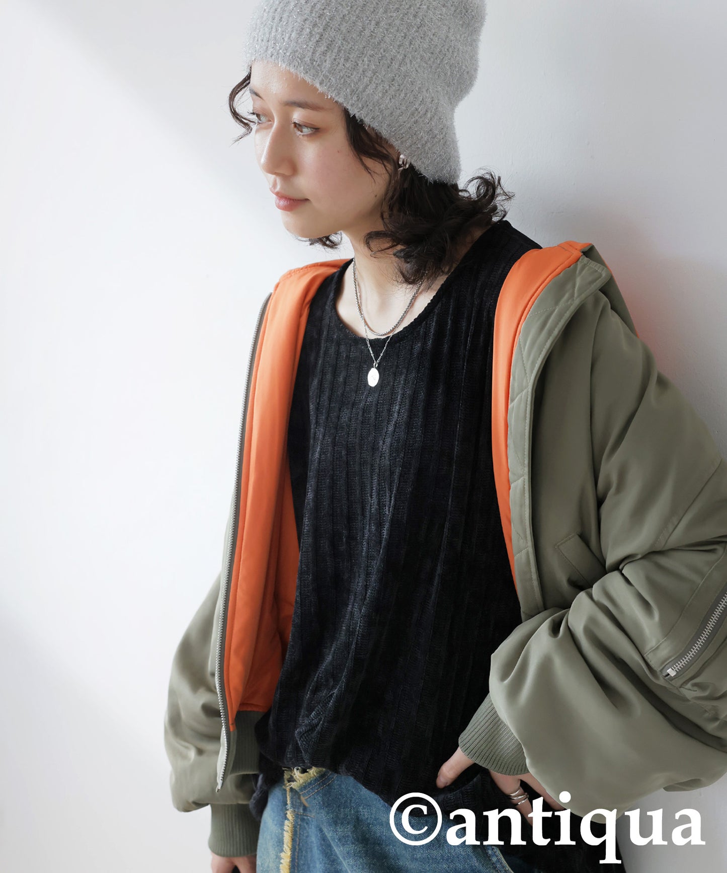 Corduroy Nuance Tops Ladies