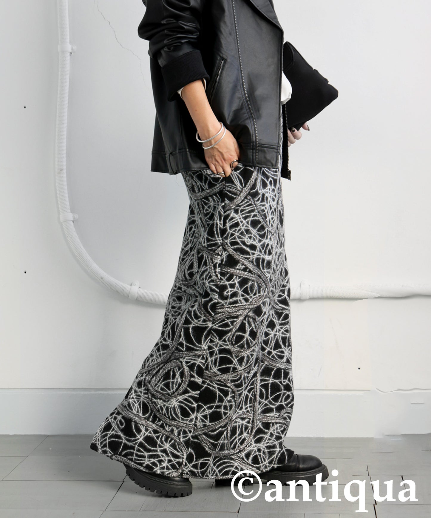 Art Pattern Skirt Ladies