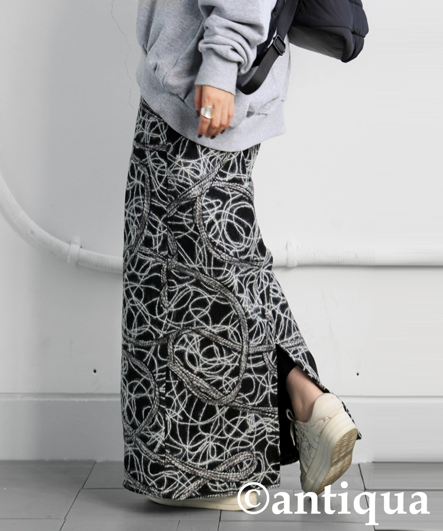 Art Pattern Skirt Ladies