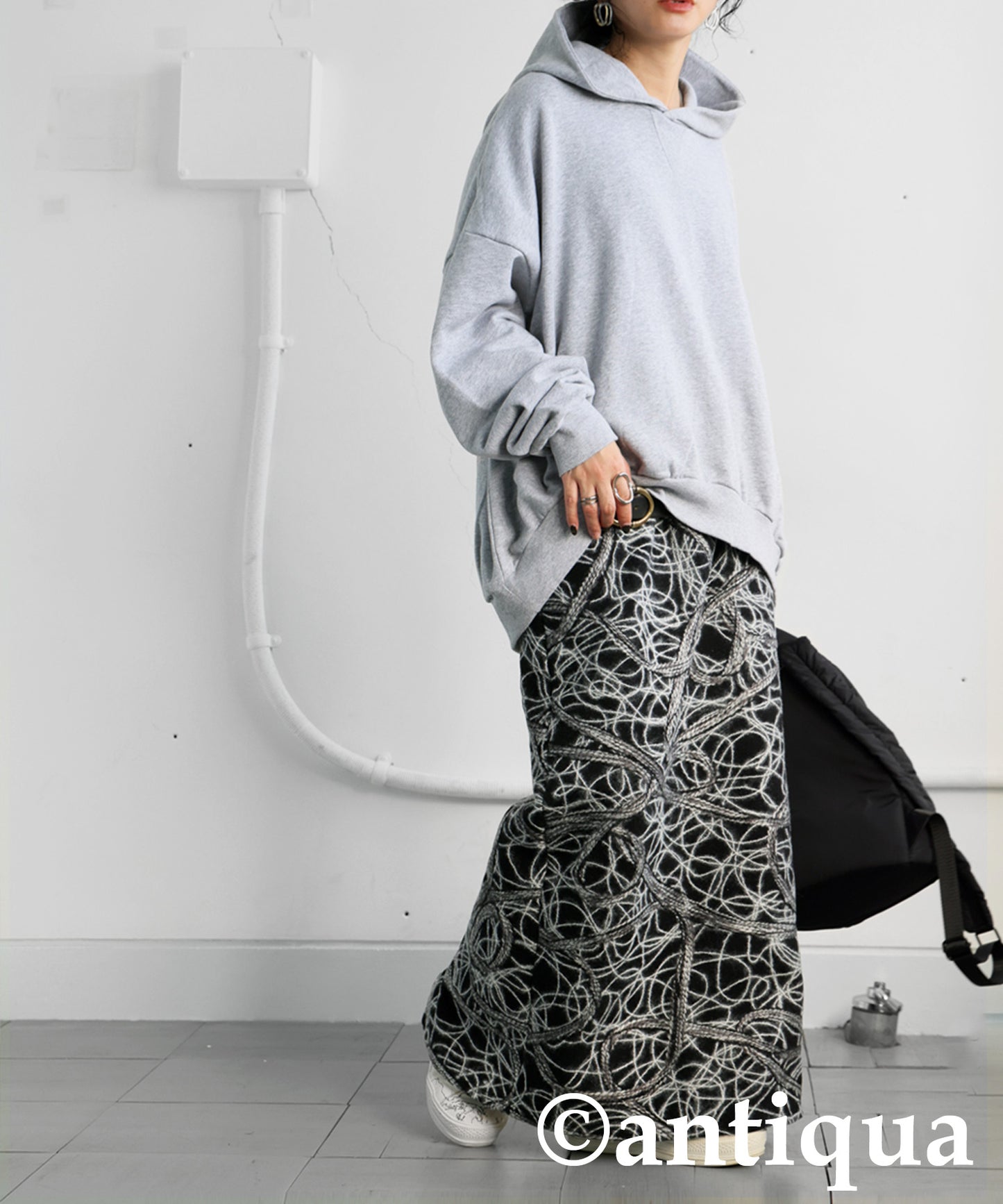 Art Pattern Skirt Ladies